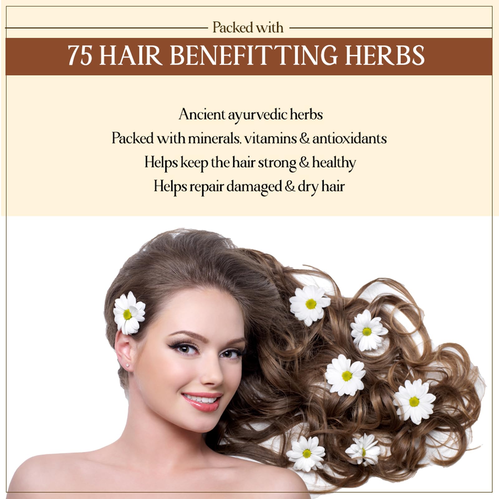 TYC - TRUST YOUR CHOICE Herbal Hair Growth Oil with 75 Natural Herbs | Stops Hair Fall, Thinning & Balding | Promotes Fast Hair Regrowth | Strengthens & Nourishes Hair | 150ml | Perfect for Daily Scalp Massage & Damaged Hair Repair
