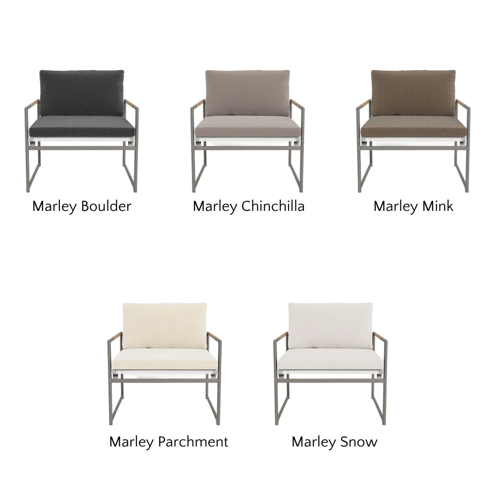 Premium Breeze Aluminum Outdoor Lounge Chair - Lightweight, Durable & Weather-Resistant Patio Furniture for Poolside, Garden, Deck & Backyard Relaxation