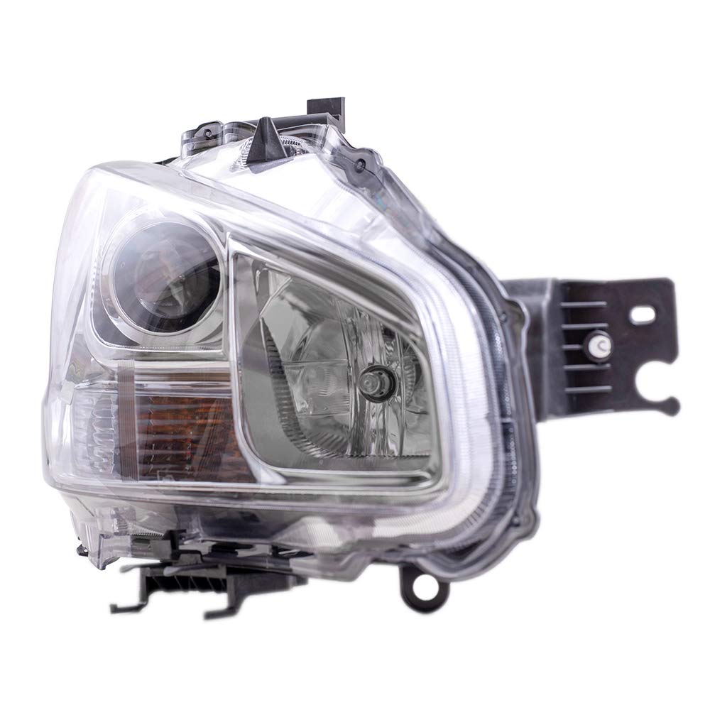 Brock Replacement Halogen Headlights & Headlamps for 2009-2014 Nissan Maxima - Driver & Passenger Side (Part# 26060-9N00A, 26010-9N00A) - Perfect for Night Driving & Vehicle Restoration