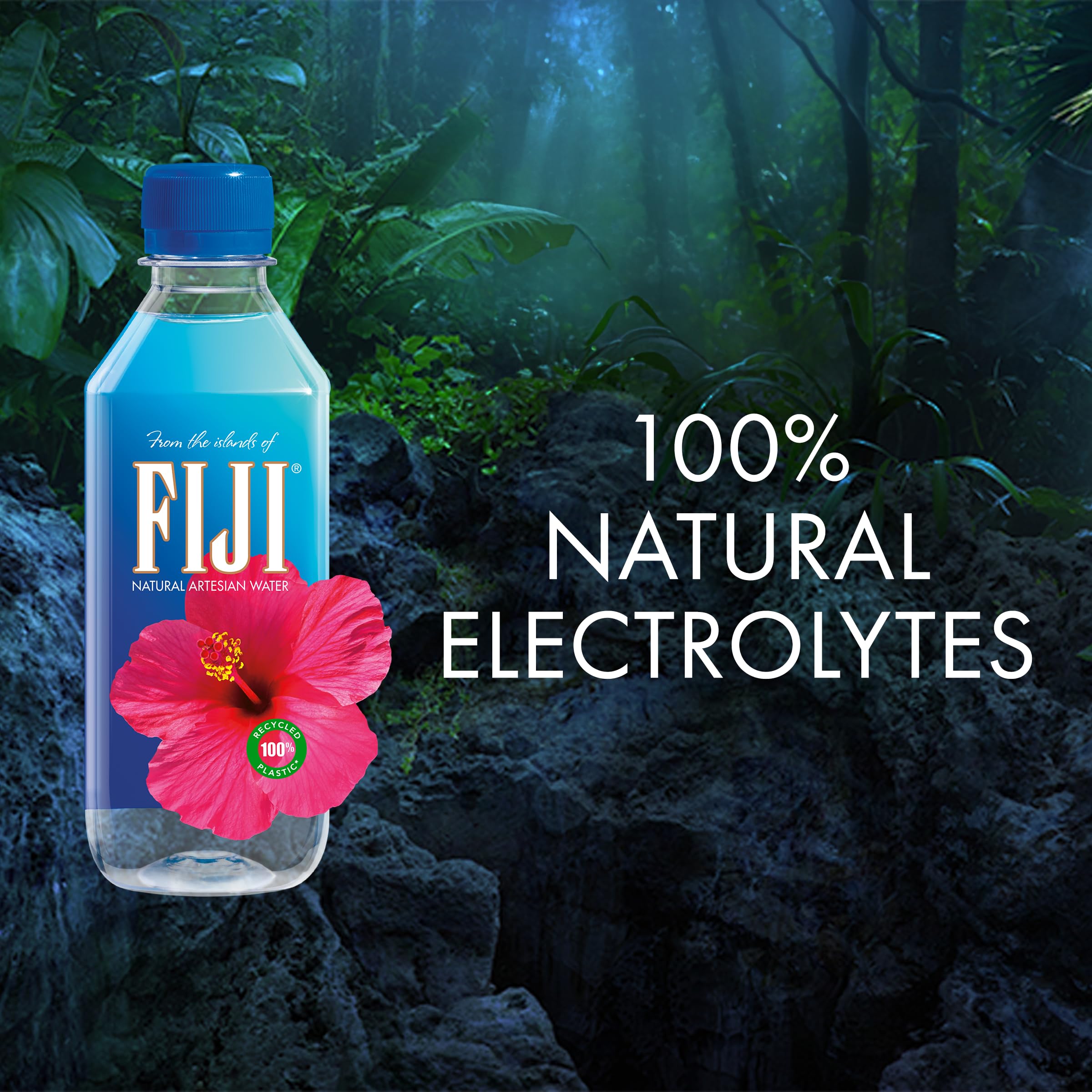 FIJI Natural Artesian Water Bottles - 330 mL / 11.15 Fl Oz (Pack of 36) | Premium Alkaline Mineral Water for Hydration, Office, Gym & Outdoor Activities