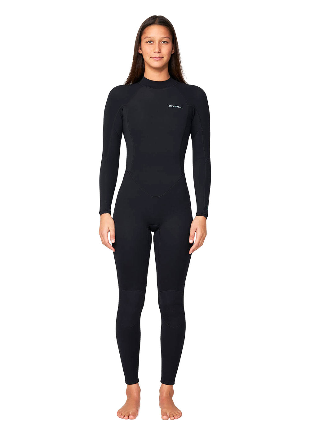 O'Neill Women's Reactor II 3/2mm Back Zip Steamer Wetsuit for Surfing, Diving & Water Sports | Full Body Warmth & Flexibility