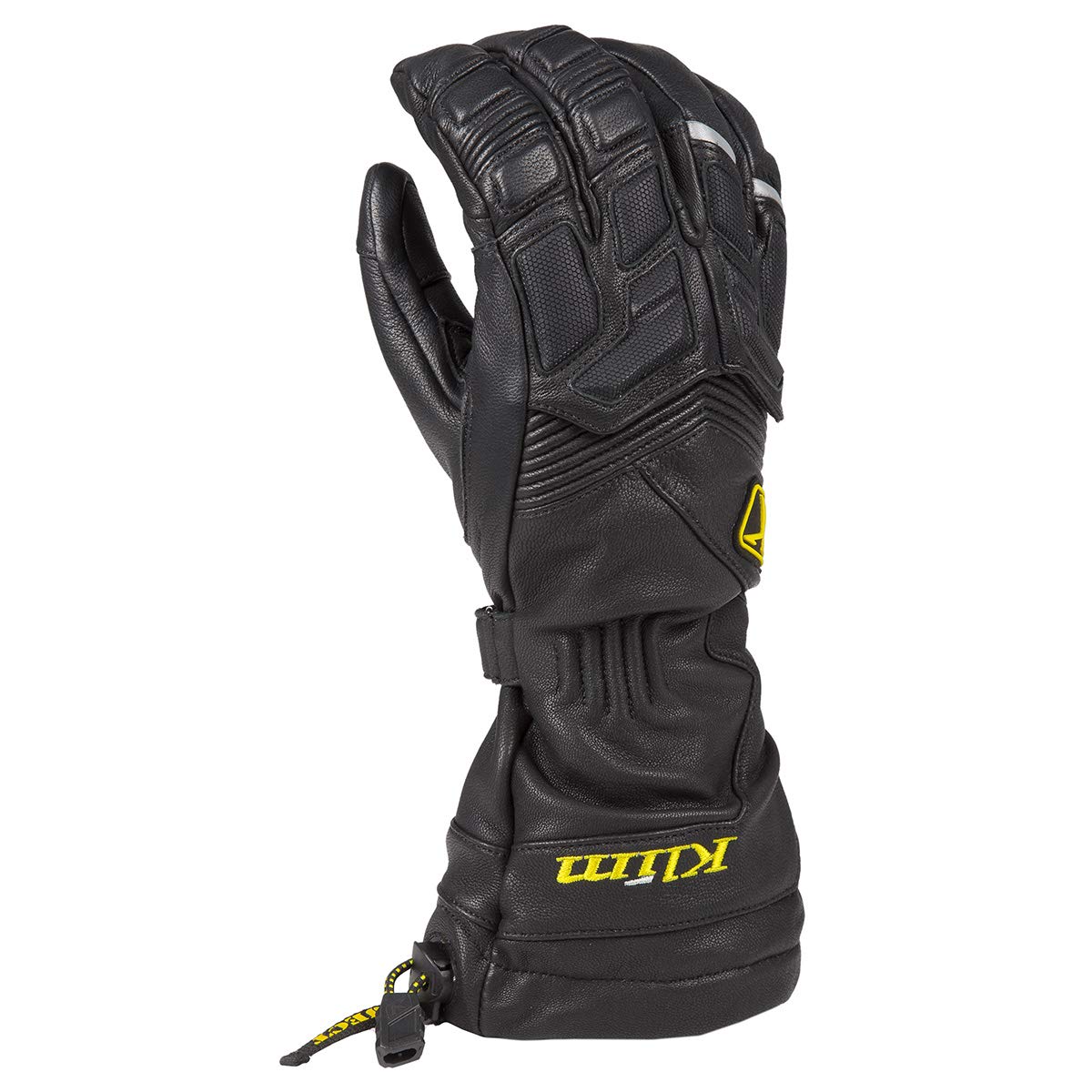 KLIM Elite Leather Snowmobile Gloves - Waterproof & Insulated Winter Gloves for Extreme Cold Weather - Perfect for Snowmobiling, Skiing, and Outdoor Winter Sports