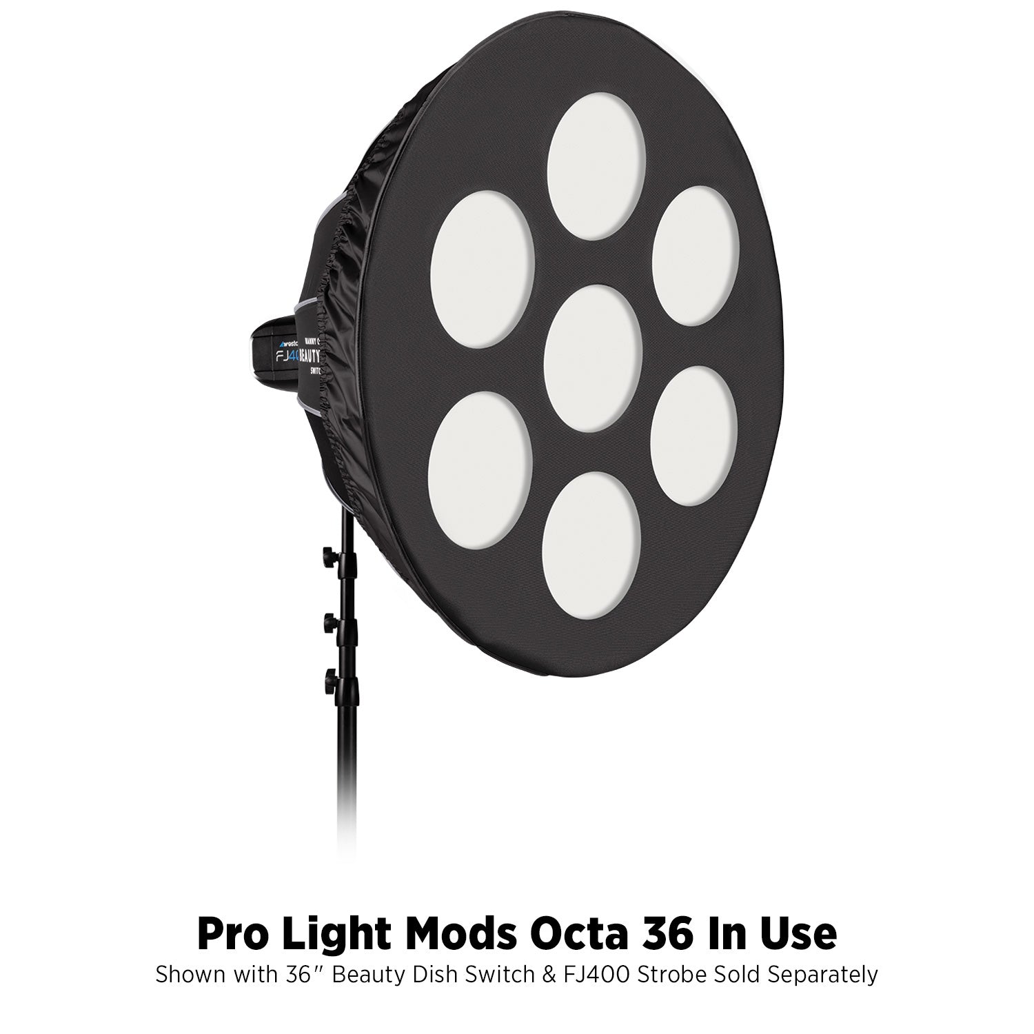 Pro Light Mods Octa 36 - High Performance LED Light Mod for Photography & Videography - Perfect for Studio, YouTube, and TikTok Content Creation