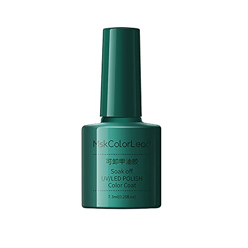 Quick Dry Green Gel Nail Polish - 7.3ml Peel Off Base Coat for Easy Nail Art & Fake Nails | Perfect for Girls 10-12 | Salon Quality at Home, Party & Special Occasions