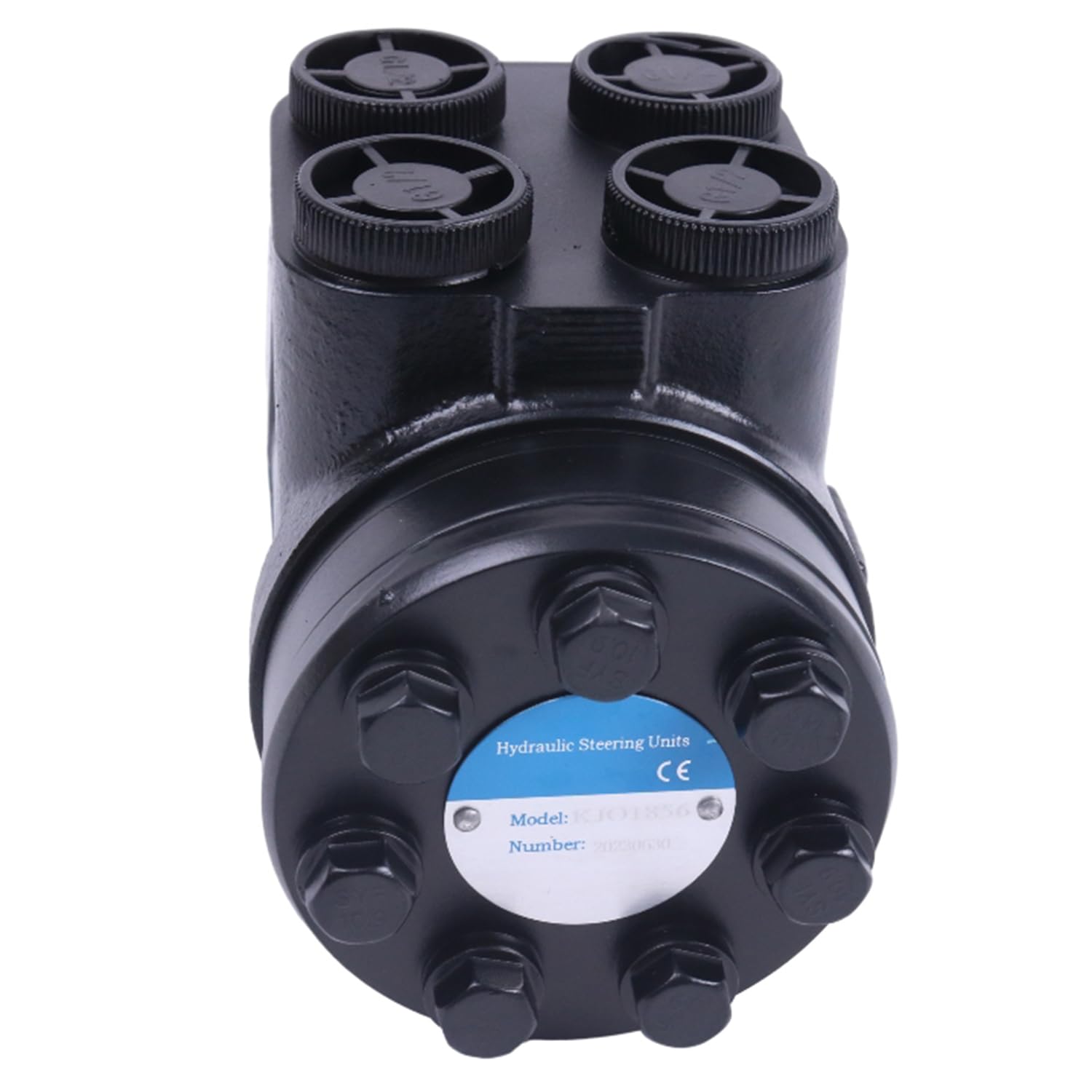 JZGRDN Steering Motor Without Relief Valve 67698C91 67698C92 67698C93 67698C94 K207419 - Replacement for Case IH 248 258 268 278 385 484 485 584 684 685 784 884 885 Tractors - Perfect for Agricultural Equipment Repair and Maintenance