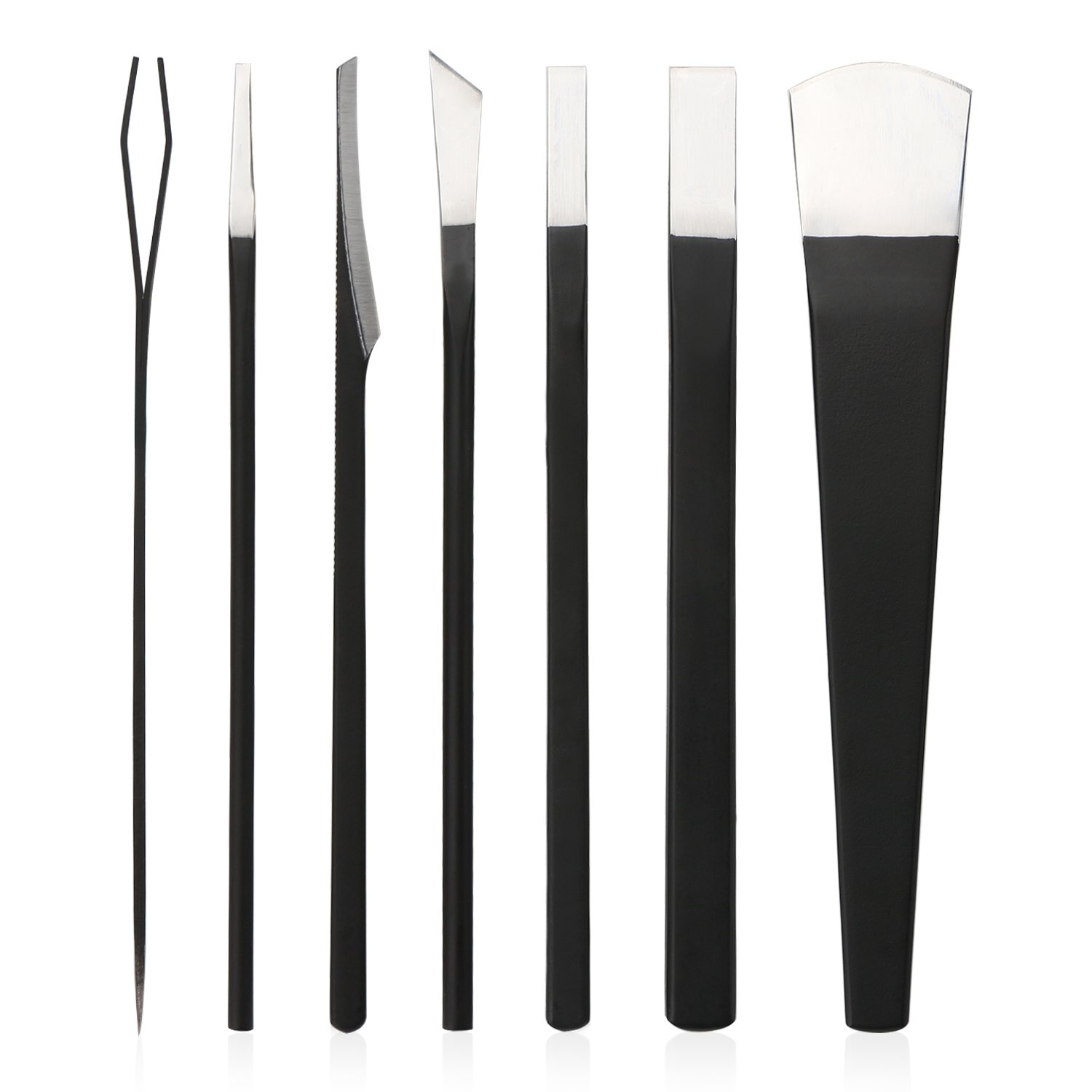 Professional 7-Piece Pedicure Knife Set for Ingrown Toenails & Callus Removal - High Manganese Steel Foot Care Tools with Storage Bag - Perfect for Home Pedicures, Nail Corn Treatment & Foot Repair (Segbeauty)