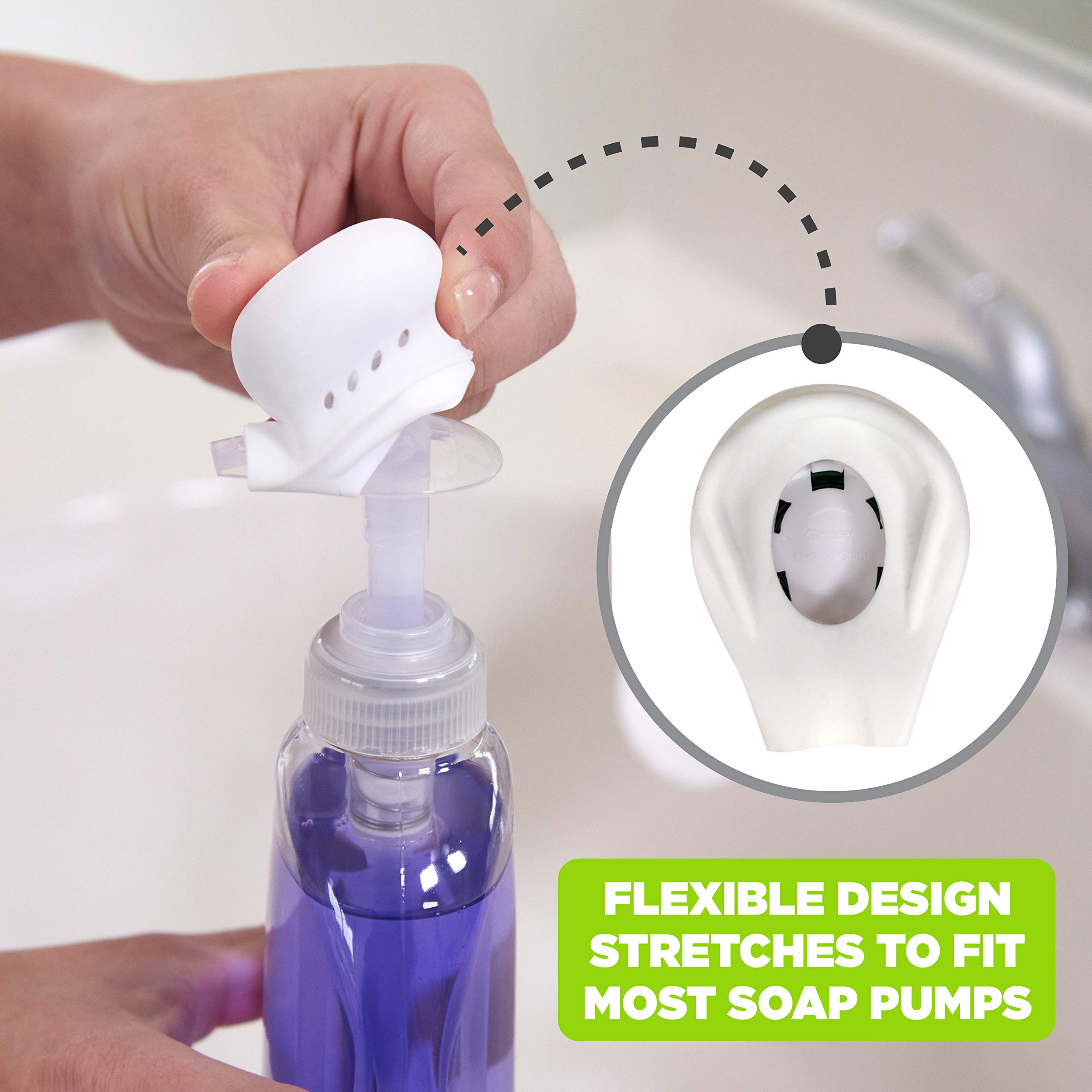 Sesame Street Cookie Monster Musical Soap Dispenser with Timer - Fun Hand Wash Timer for Kids, Perfect for Bathroom & Kitchen Sink - Great Gift for Toddlers & Preschoolers