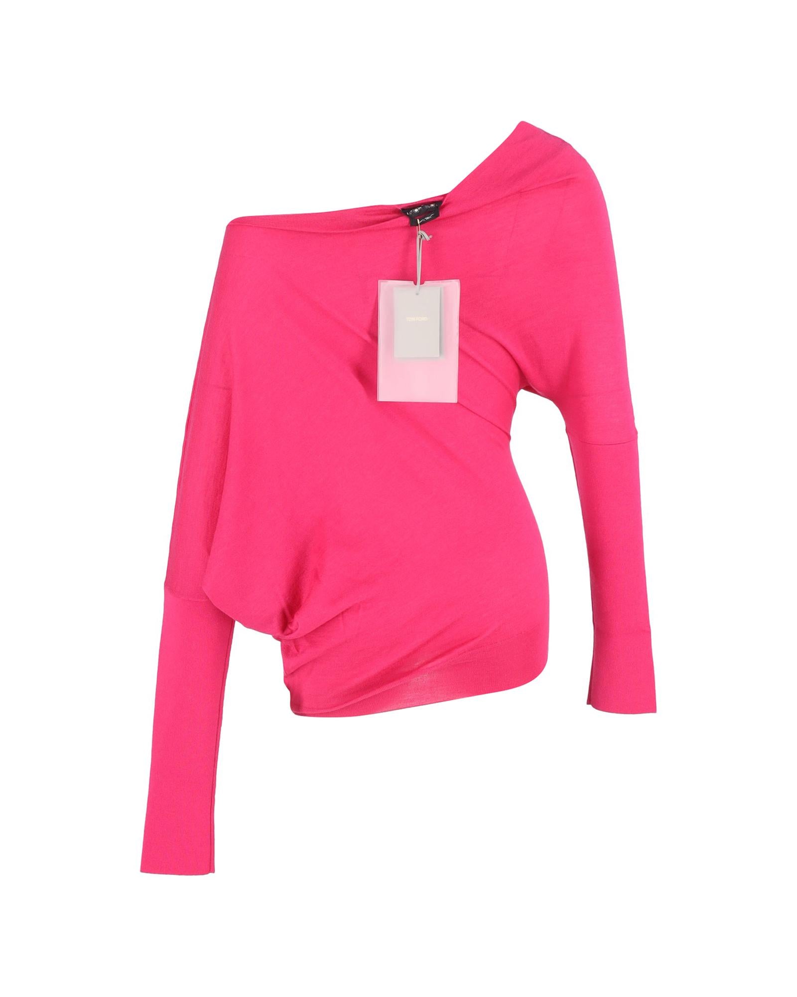 Asymmetrical One Shoulder Pullover Sweater for Women - Trendy Off-Shoulder Knit Top for Casual Outings & Date Nights