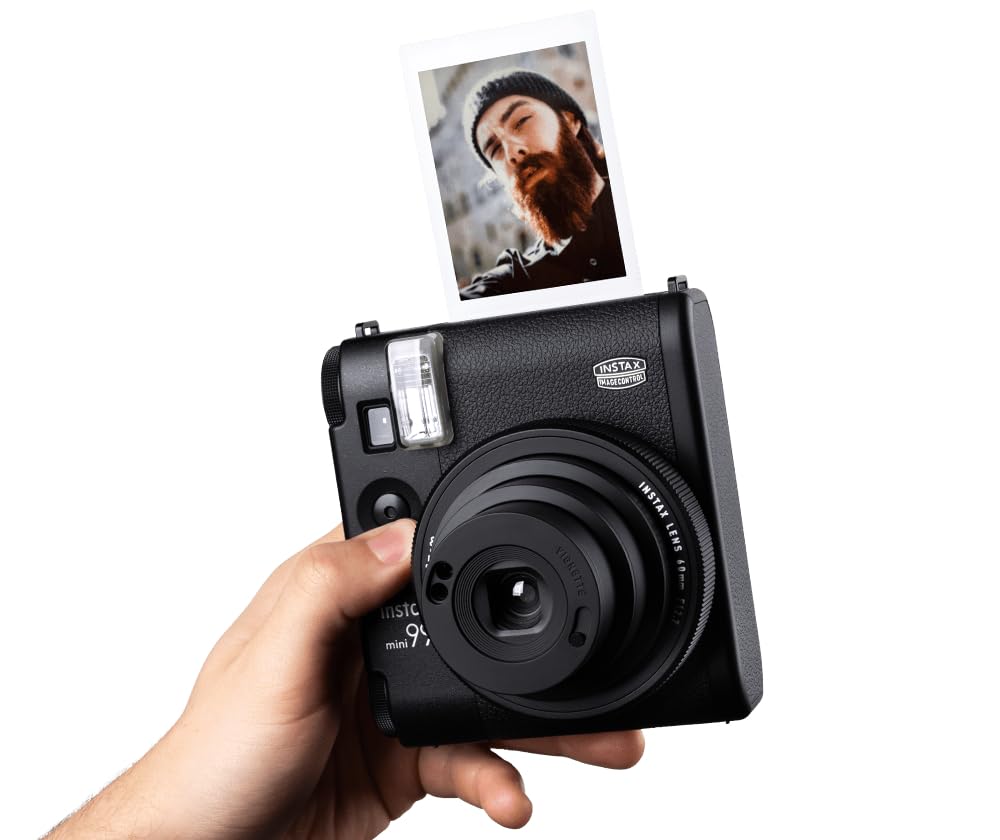 Fujifilm INSTAX Mini 99 Instant Camera in Black - Perfect for Travel, Parties & Memory Keeping
