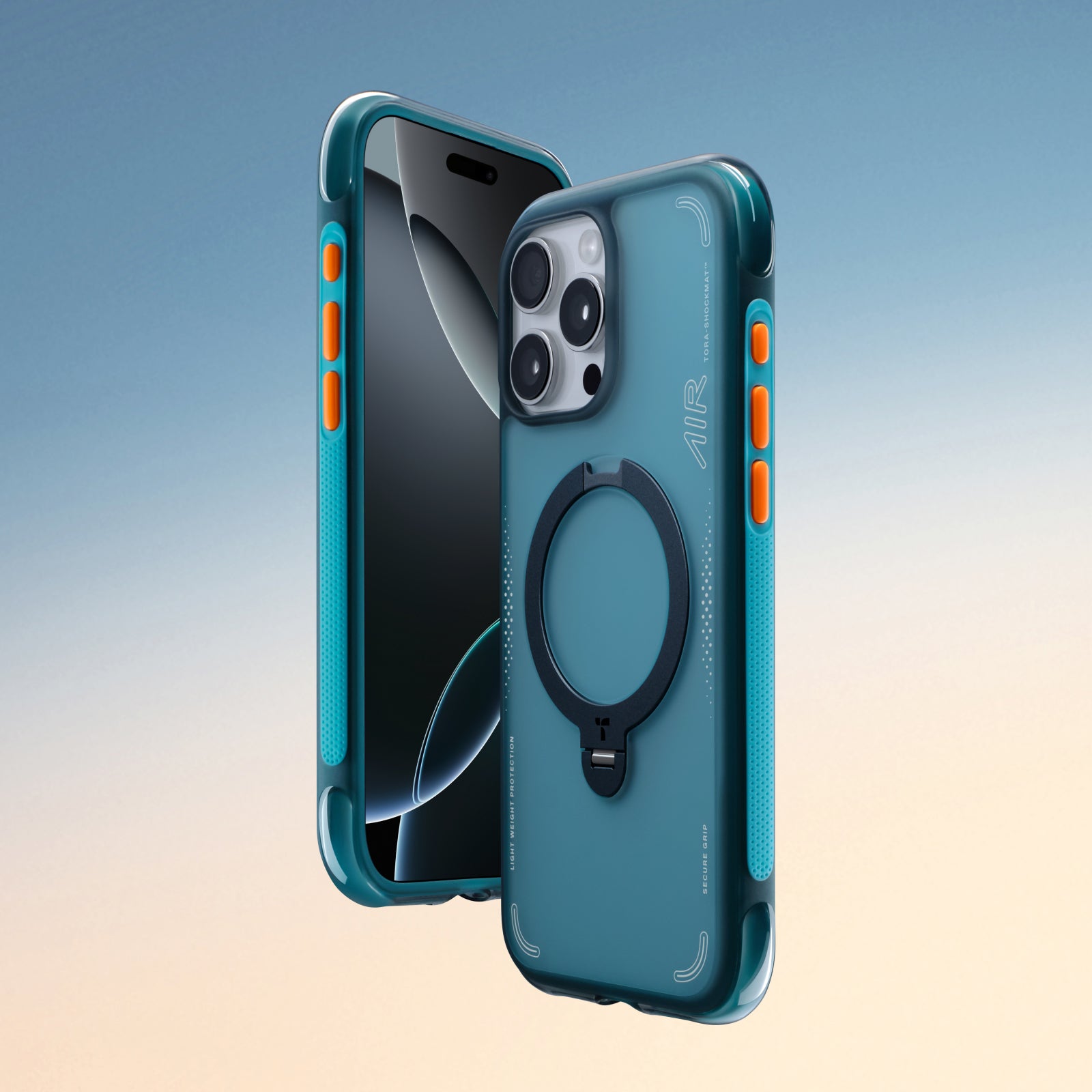 Ostand Q3 Air Magnetic Phone Stand for iPhone 16 Pro - Portable Foldable Hands-Free Holder for Desk, Car, Bed & Travel Use