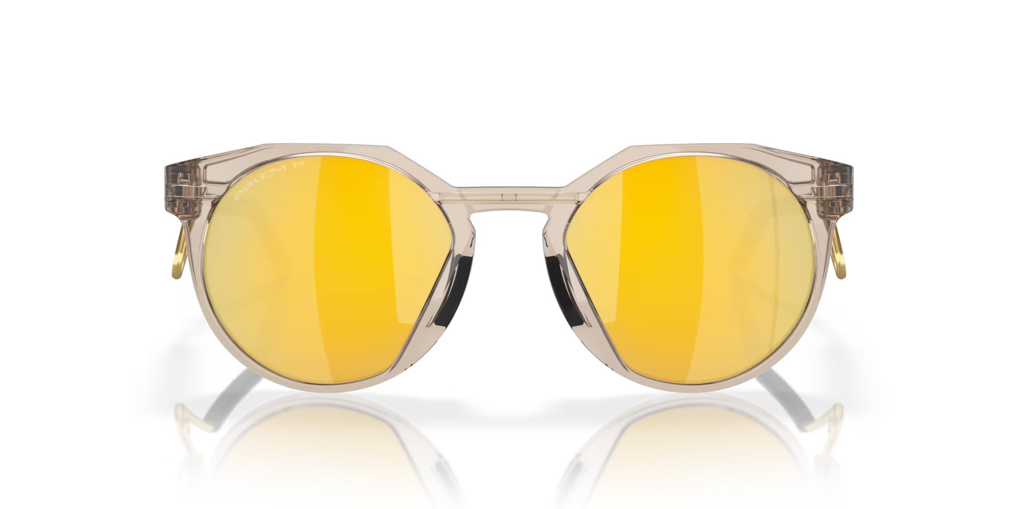 Oakley HSTN Metal Sepia Prizm 24K Polarized Sunglasses for Men & Women – Sport, Driving & Outdoor Activities