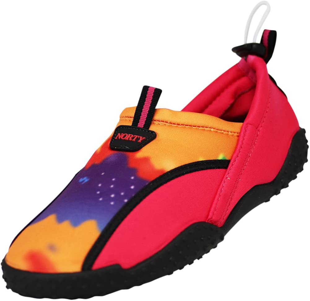 NORTY Wave Aqua Sock Water Shoes for Women - Quick-Dry Swim & Beach Shoes with Non-Slip Sole - Lightweight Aqua Socks for Swimming, Surfing, Kayaking & Water Sports