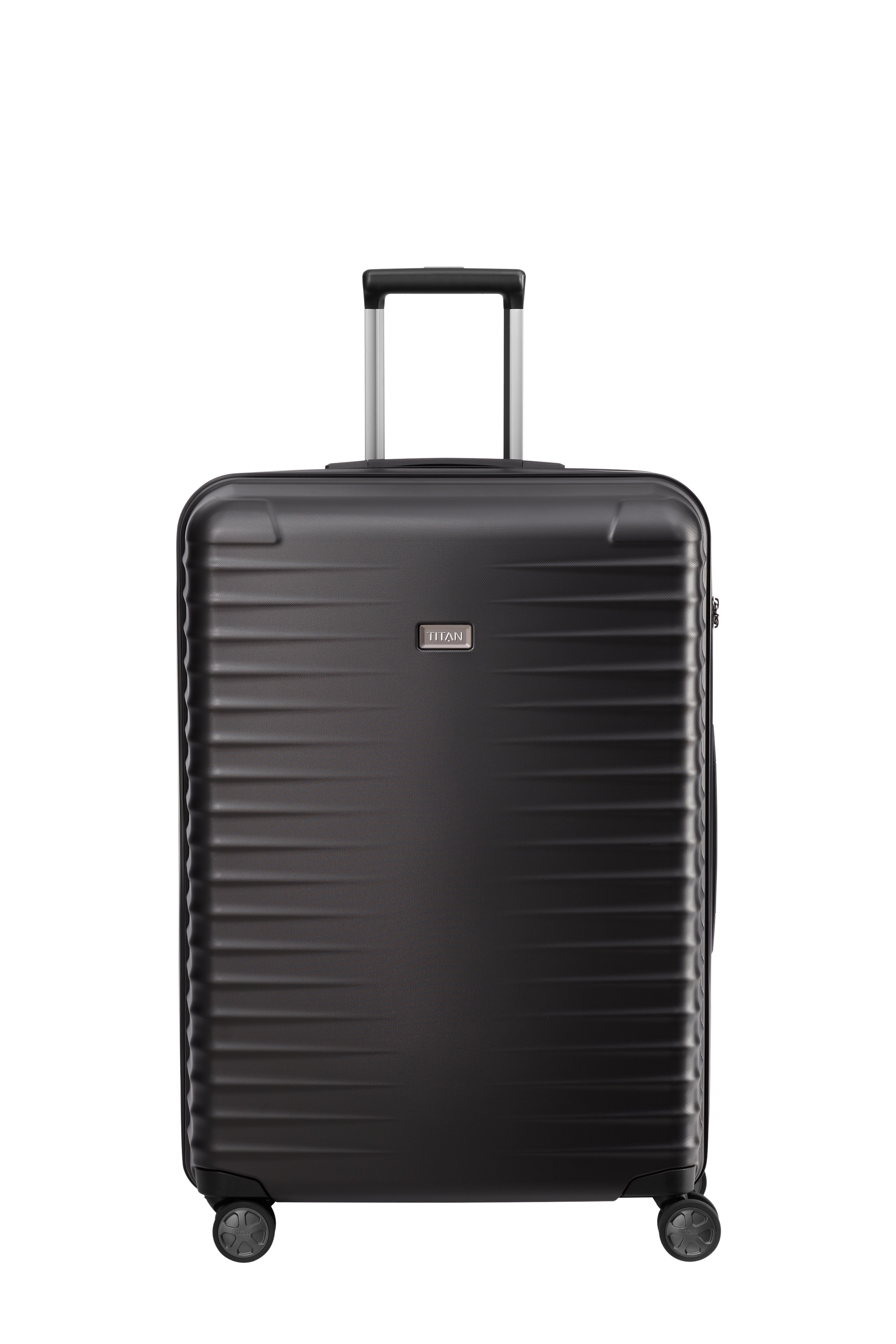 Titan LITRON Trolley L Large Luggage - Spinner Suitcase with 360° Wheels for Travel, Business Trips & Vacations | Durable Expandable Check-in Luggage for Airlines
