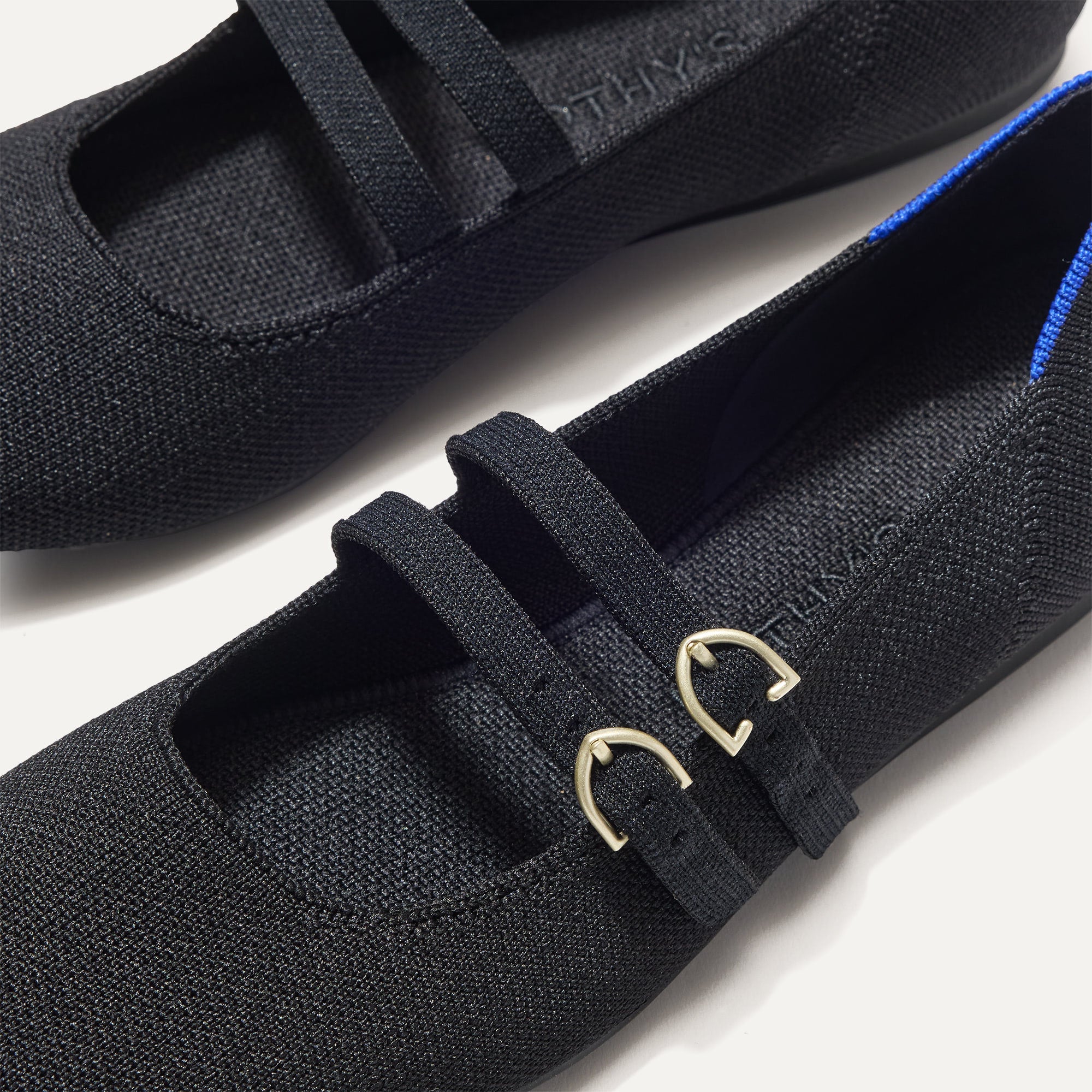 Stylish Black Double Buckle Mary Jane Shoes for Women - Comfortable & Elegant Flats - Perfect for Work, Weddings & Everyday Wear