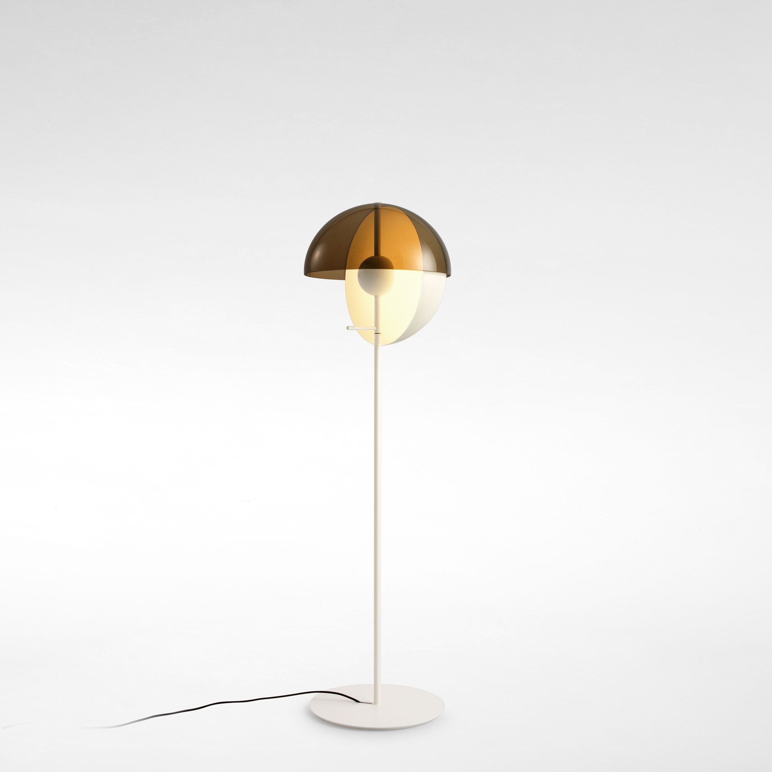 Theia Modern Floor Lamp - Adjustable Brightness LED Standing Light for Living Room, Bedroom & Office - Energy Efficient Home Decor Lighting for Reading & Relaxation
