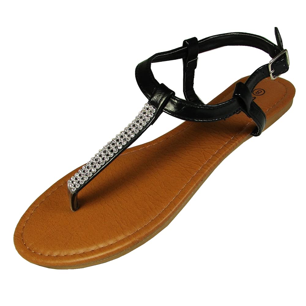 Women's Gladiator Sandals - Stylish Flat Thong Sandals for Summer | Beach, Vacation & Casual Wear | Island Fashion Footwear