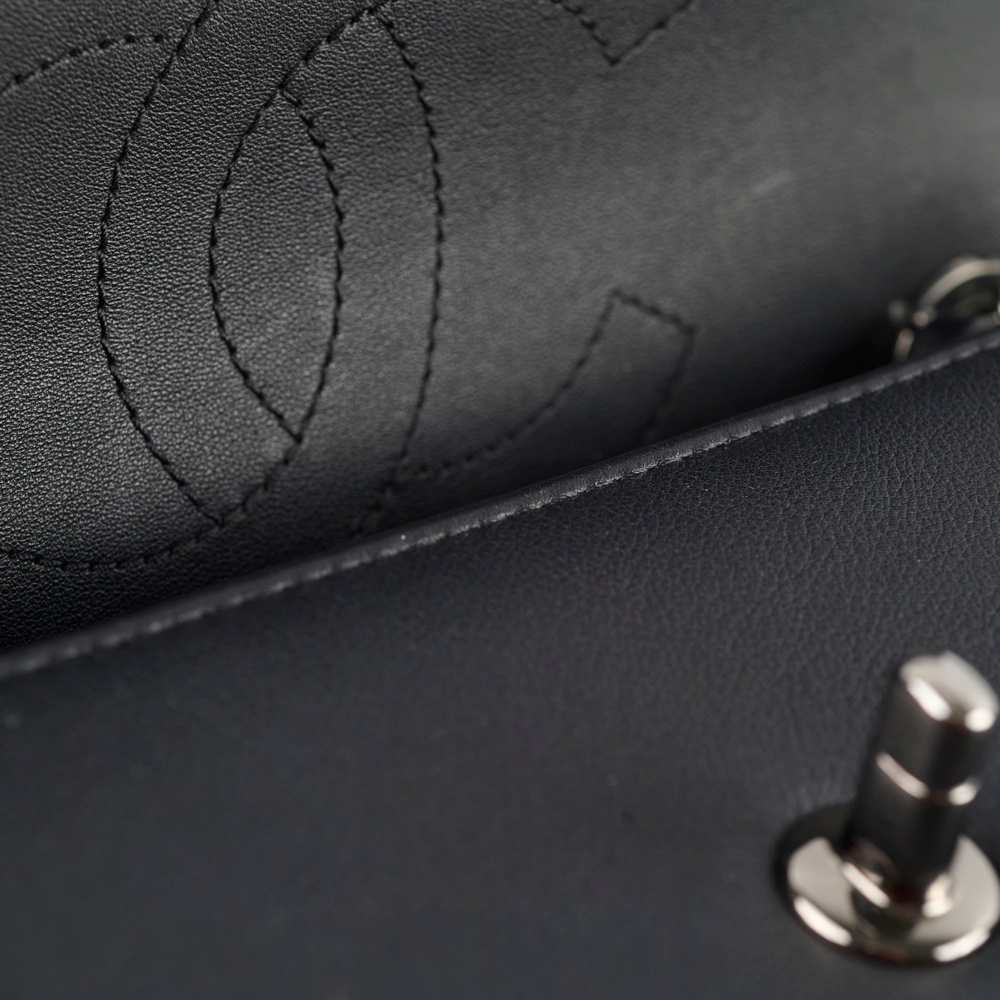 Chanel Small Trendy CC Handbag in Black Calfskin Leather - Luxury Crossbody Bag for Women, Perfect for Date Night & Evening Events