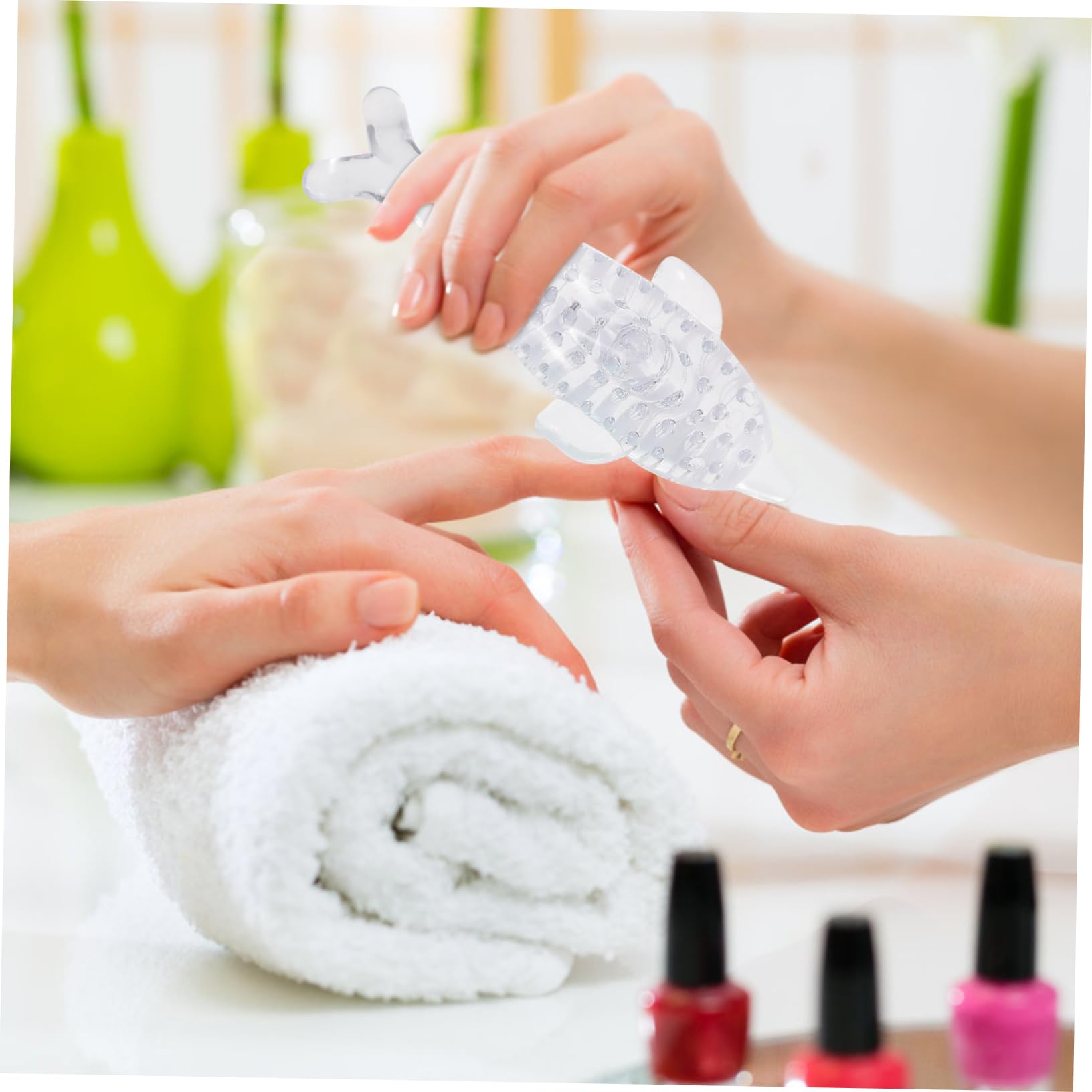 Healifty 5-Piece Nail Brush Set - Toenail & Manicure Cleaning Brush with Dolphin & Whale Design for Women & Kids - Perfect for Nail Art, Blush, Powder Cleaning & Hygiene Care - Ideal for Home, Salon & Travel Use