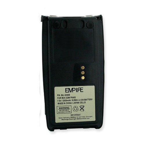 Empire 2-Way Radio Li-ion Battery Pack - 7.5V 2500mAh Replacement for Harris HAPA7Y & BT-023406-005 - 3-Pack Combo for Long-Lasting Communication - Perfect for Construction, Security, and Emergency Teams