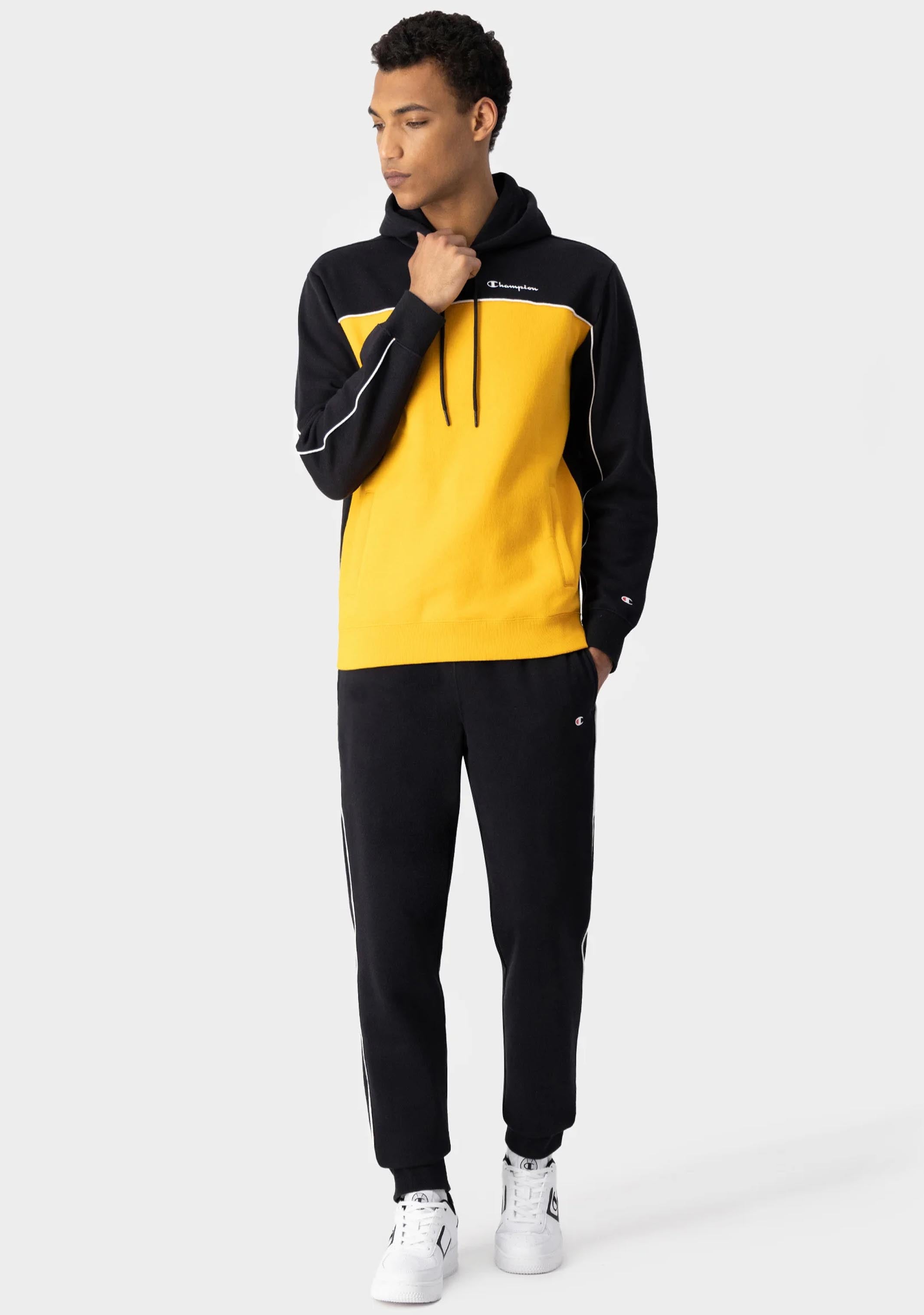 Champion Men's Rochester Pullover Hoodie - Soft Fleece Lined Sweatshirt for Casual Wear, Gym & Outdoor Activities