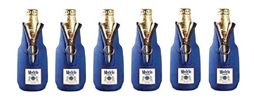 Modelo Especial Beer Bottle Cooler Sleeve - 6 Pack Insulated Neoprene Koozie for Bottles - Keep Drinks Cold at BBQs, Parties & Outdoor Events