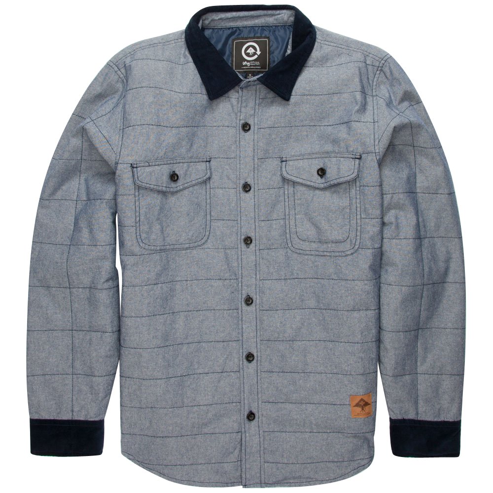 LRG Men's Soho High Road Shirt Jacket - Stylish Casual Outerwear for Urban Streetwear & Everyday Wear