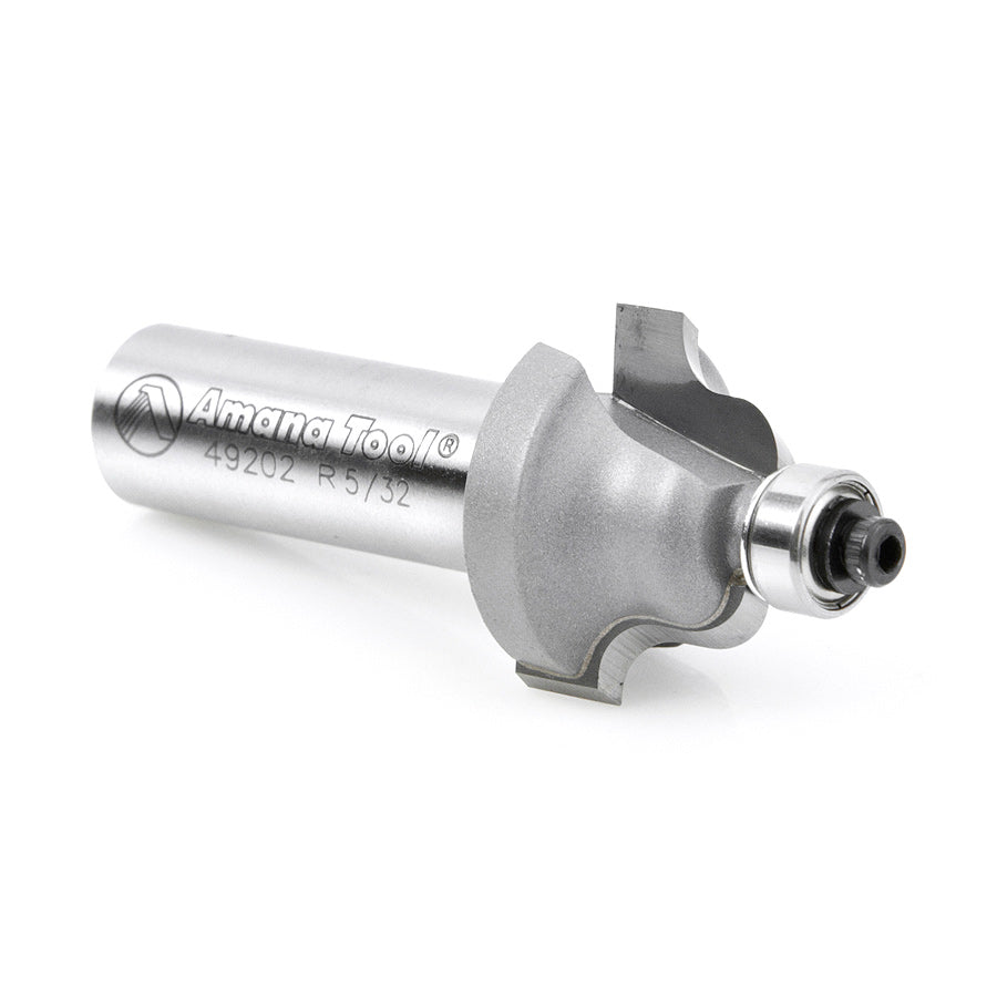 Amana 49202 Carbide Tipped Roman Ogee Router Bit - 5/32 Radius x 1 Inch Diameter x 5/8 x 1/2 Shank - Perfect for Woodworking, Cabinet Making, and Decorative Edge Profiling