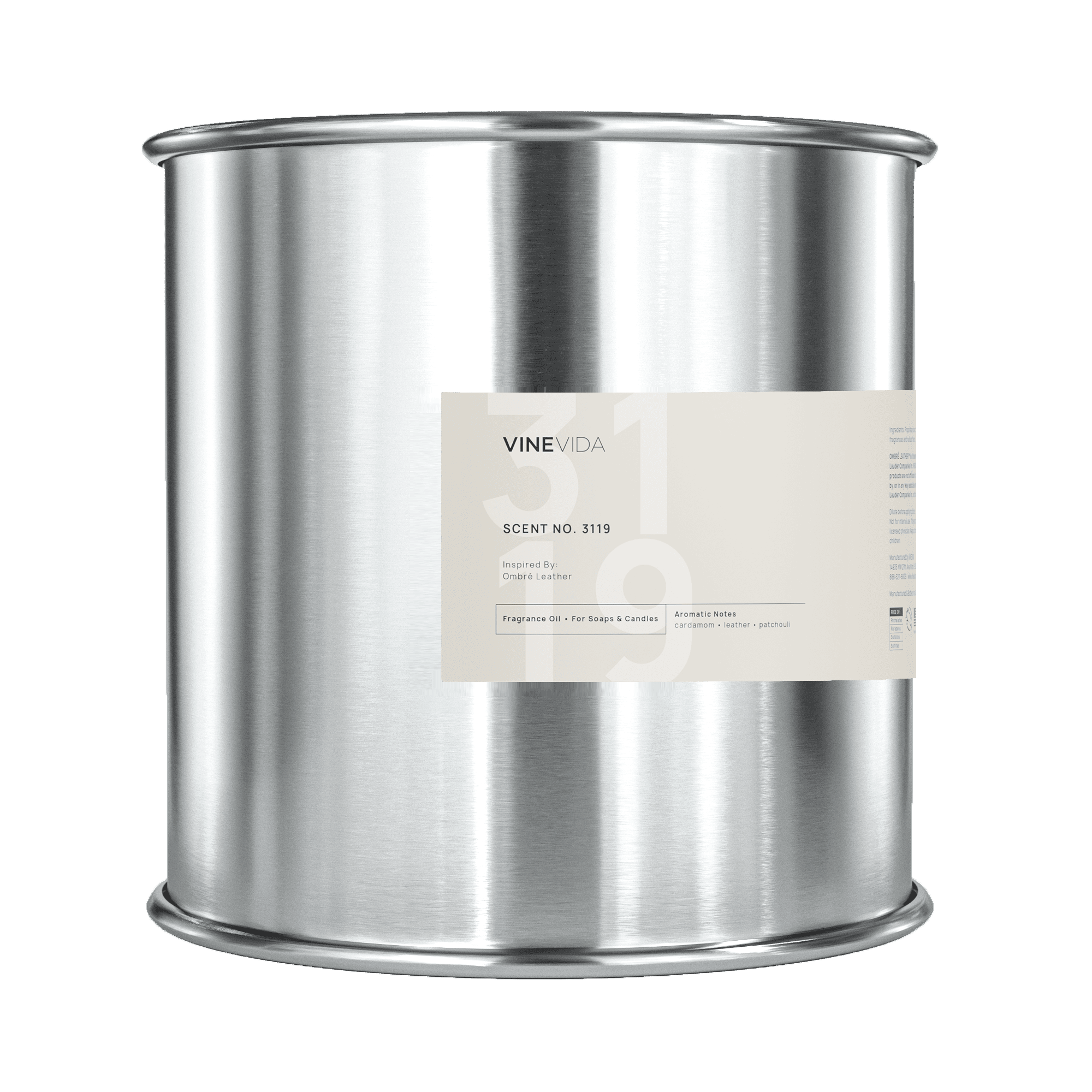 NO. 3119 Ombré Leather Fragrance Oil for Soap Making & Candle Making - Inspired by Tom Ford - Premium Scent for Home, Spa, and Relaxation