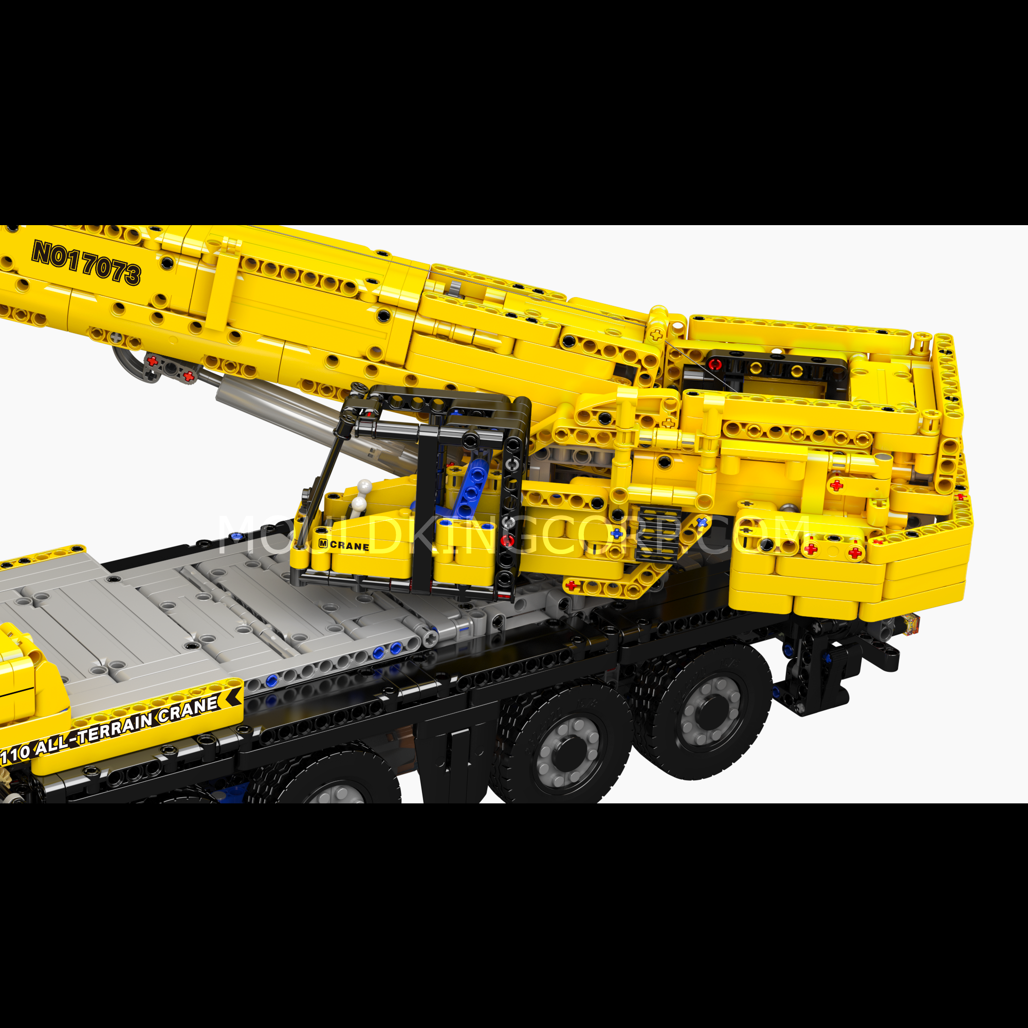 Mould King 17073/17074 LTM 1110 Mobile Crane Building Set - 3,218 Piece Construction Toy for Adults & Kids | STEM Educational Building Blocks | Perfect for Engineering Enthusiasts & Collectors | Great for Birthday Gifts & Home Decoration