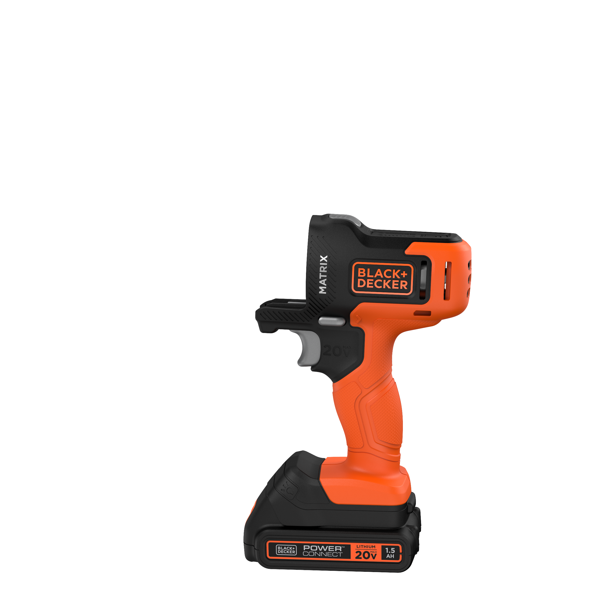 20V MAX* MATRIX™ Cordless Drill/Driver Kit with Lithium-Ion Battery, 1/2 Inch Keyless Chuck, 2-Speed Power Tool for DIY Home Improvement, Woodworking & Construction Projects