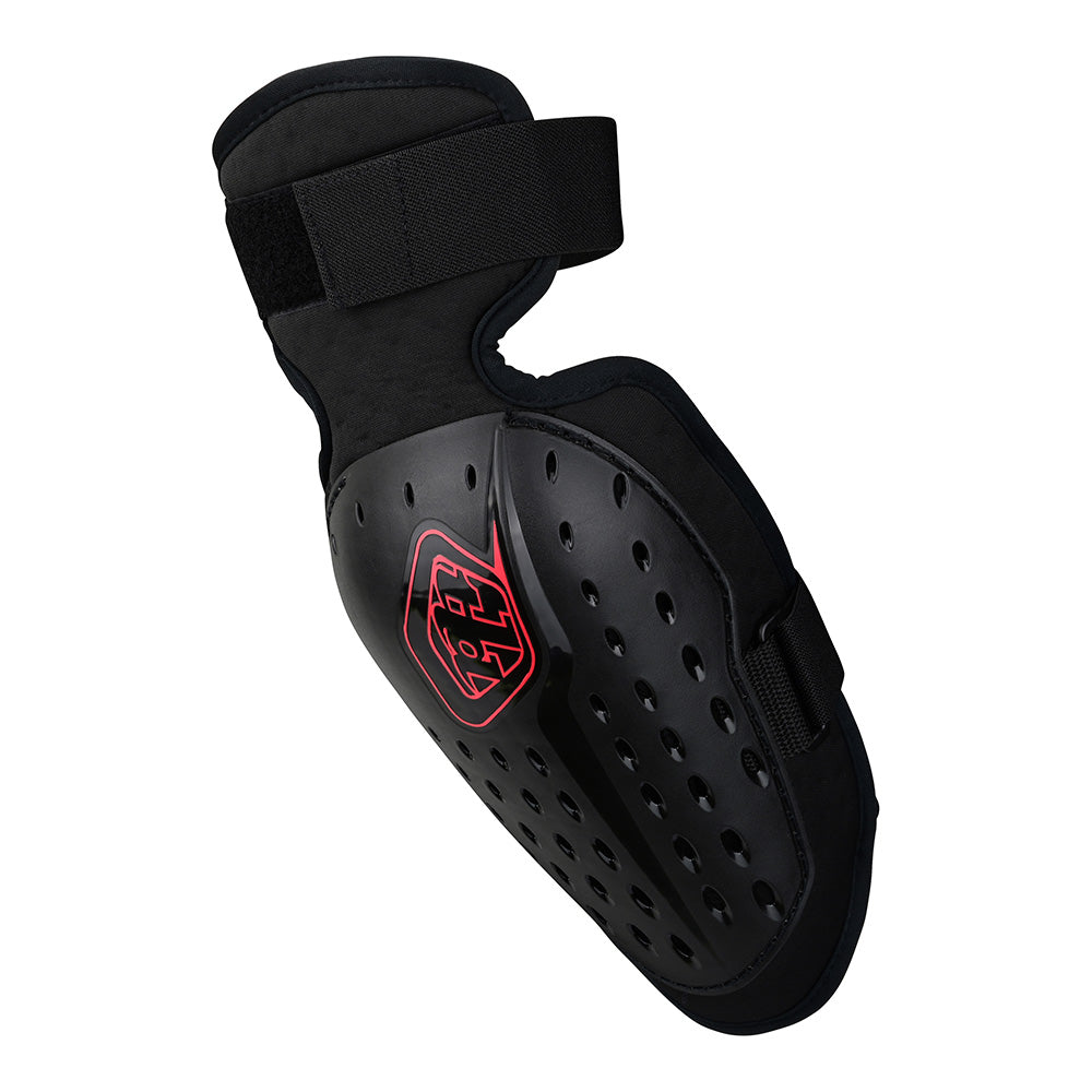 Youth Rogue Elbow Guard - Hard Shell Protective Gear for Skateboarding & BMX - Solid Black for Maximum Durability & Style - Perfect for Extreme Sports & Outdoor Activities