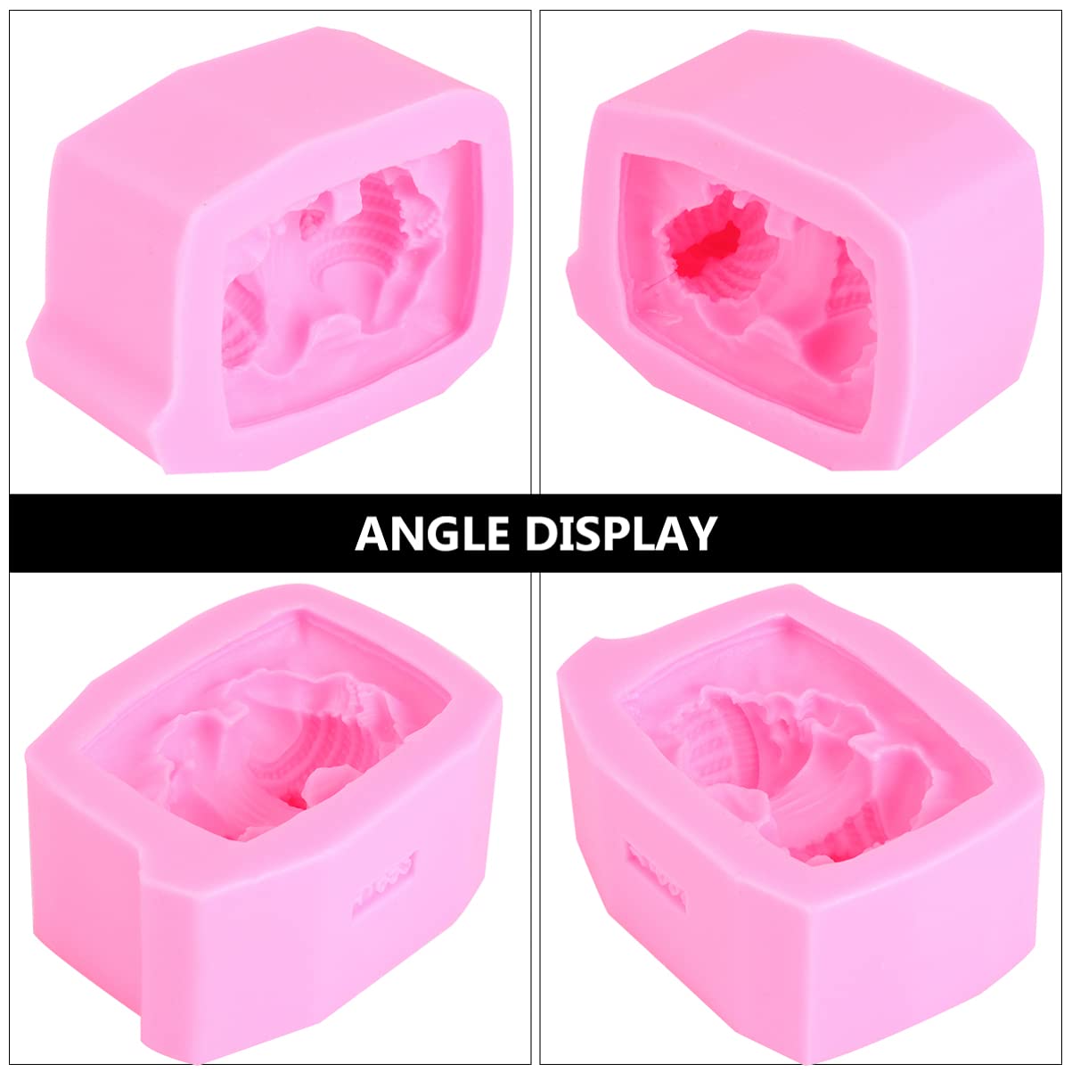 EXCEART Baby Sleeping Silicone Mold - Cake Tray, Baking & Chocolate Molds for Fondant, Soap Making, DIY Desserts | 3D Food Grade Silicone Cup for Baby Shower, Birthday Cakes & Party Decorations