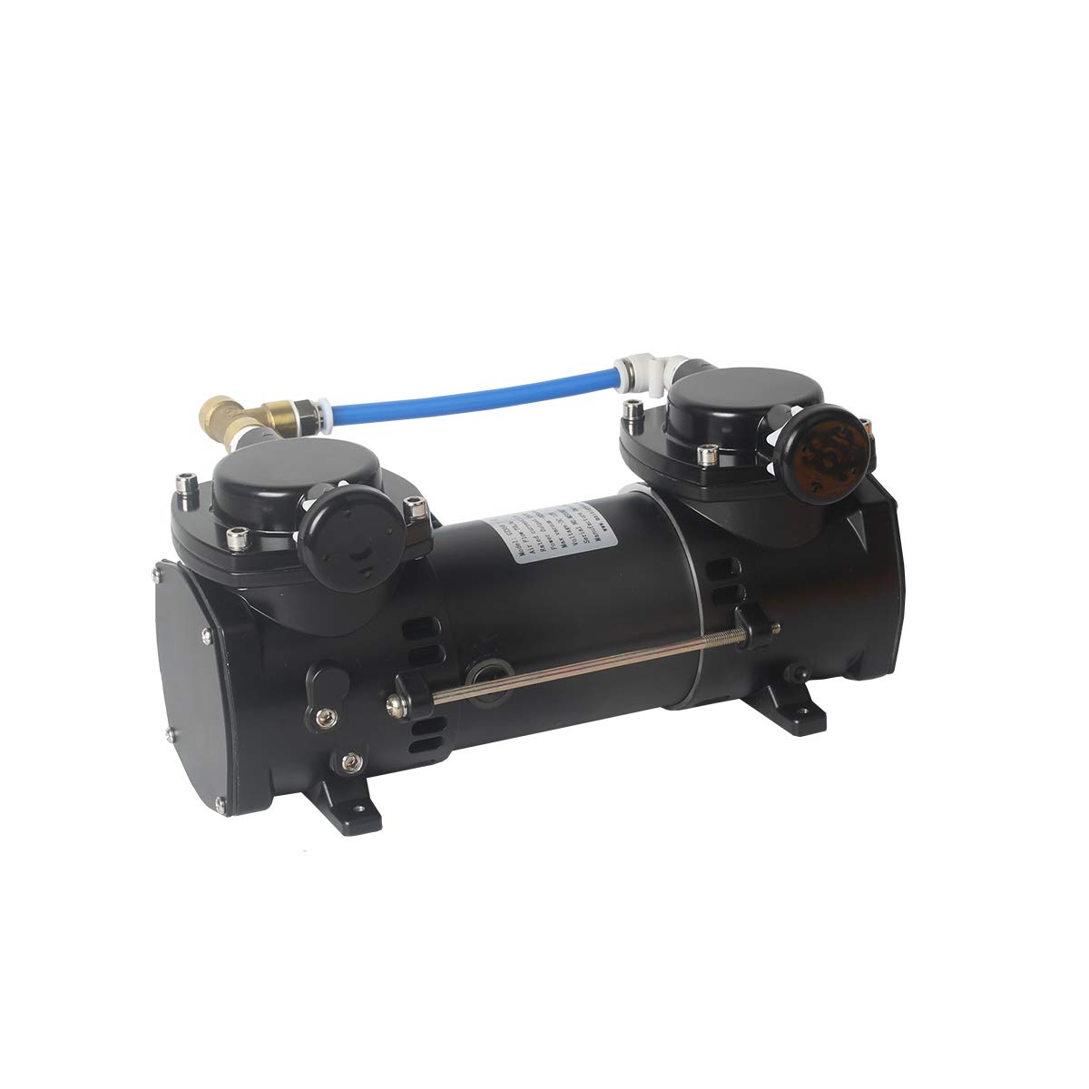 12V DC Scuba Diving Air Compressor with 50ft ABS Breathing Hose & Regulator - Portable Dive Equipment for Snorkeling, Spearfishing & Underwater Exploration