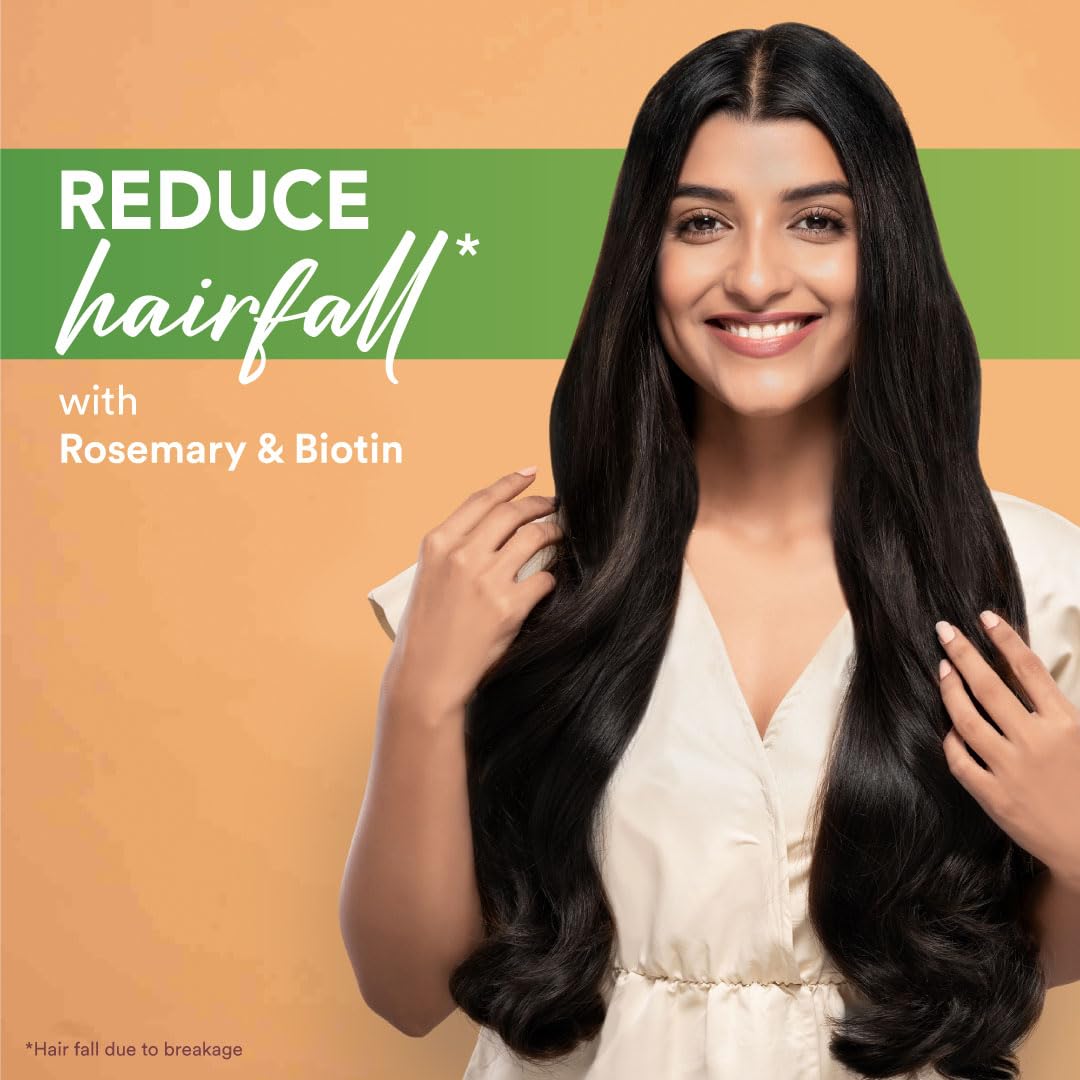 WOW Skin Science Rosemary & Biotin Hair Conditioner for Hair Growth - Anti Hair Fall, Prevents Tangles & Revives Dull Hair - 250ml (Pack of 1) - Perfect for Daily Hair Care & Damaged Hair Repair