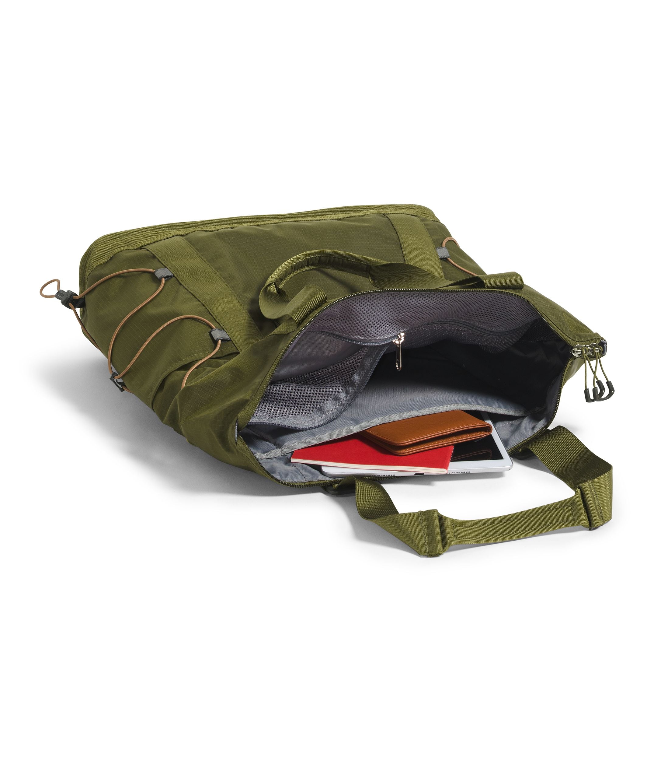 The North Face Borealis Tote Backpack - Lightweight Durable Daypack for Hiking, Travel & School - Water-Resistant Laptop Compartment & Organizer Pockets