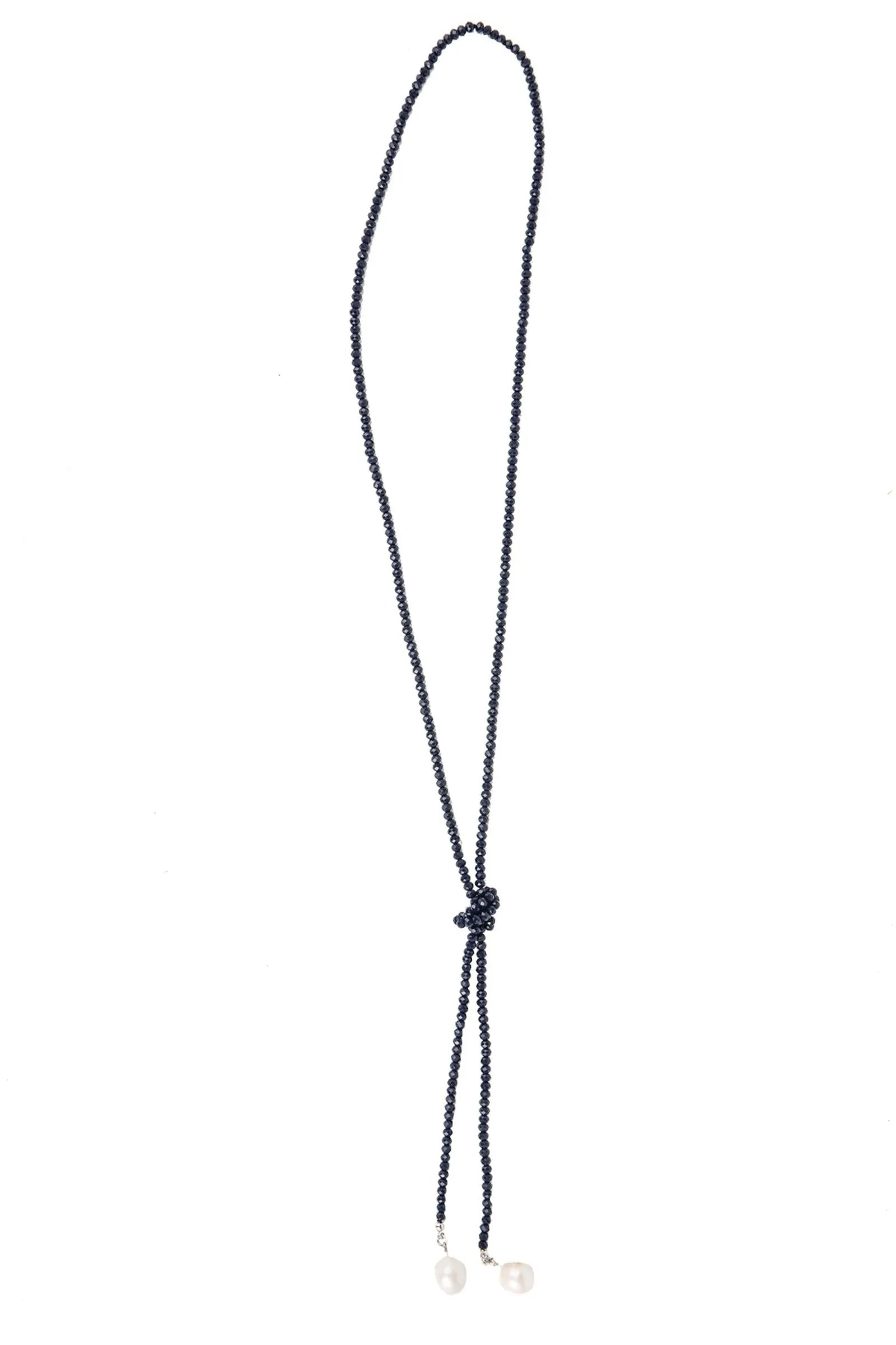Elegant Baroque Knotted Pearl Drop Necklace for Women - Vintage Style Jewelry Gift for Bridal, Party & Special Occasions