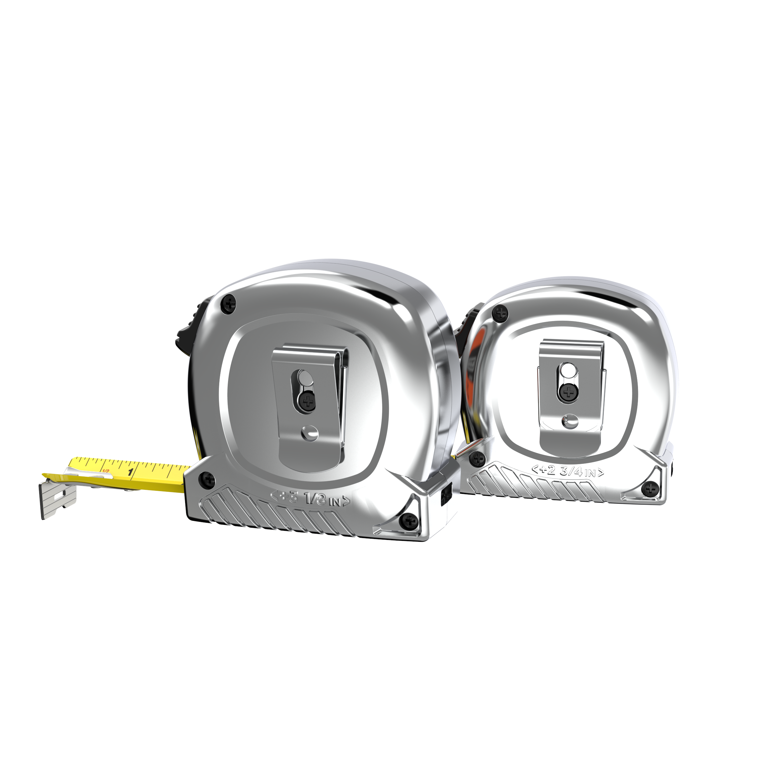 25 ft & 16 ft Tape Measure Bundle - Heavy Duty Retractable Measuring Tape with Lock - Perfect for Construction, DIY Projects & Home Improvement