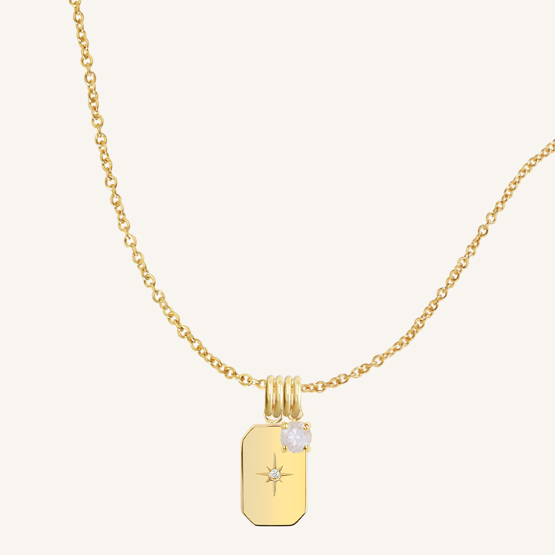 Thrive Charm Necklace - Elegant Stainless Steel Inspirational Jewelry for Women | Perfect for Daily Wear, Gifts & Special Occasions