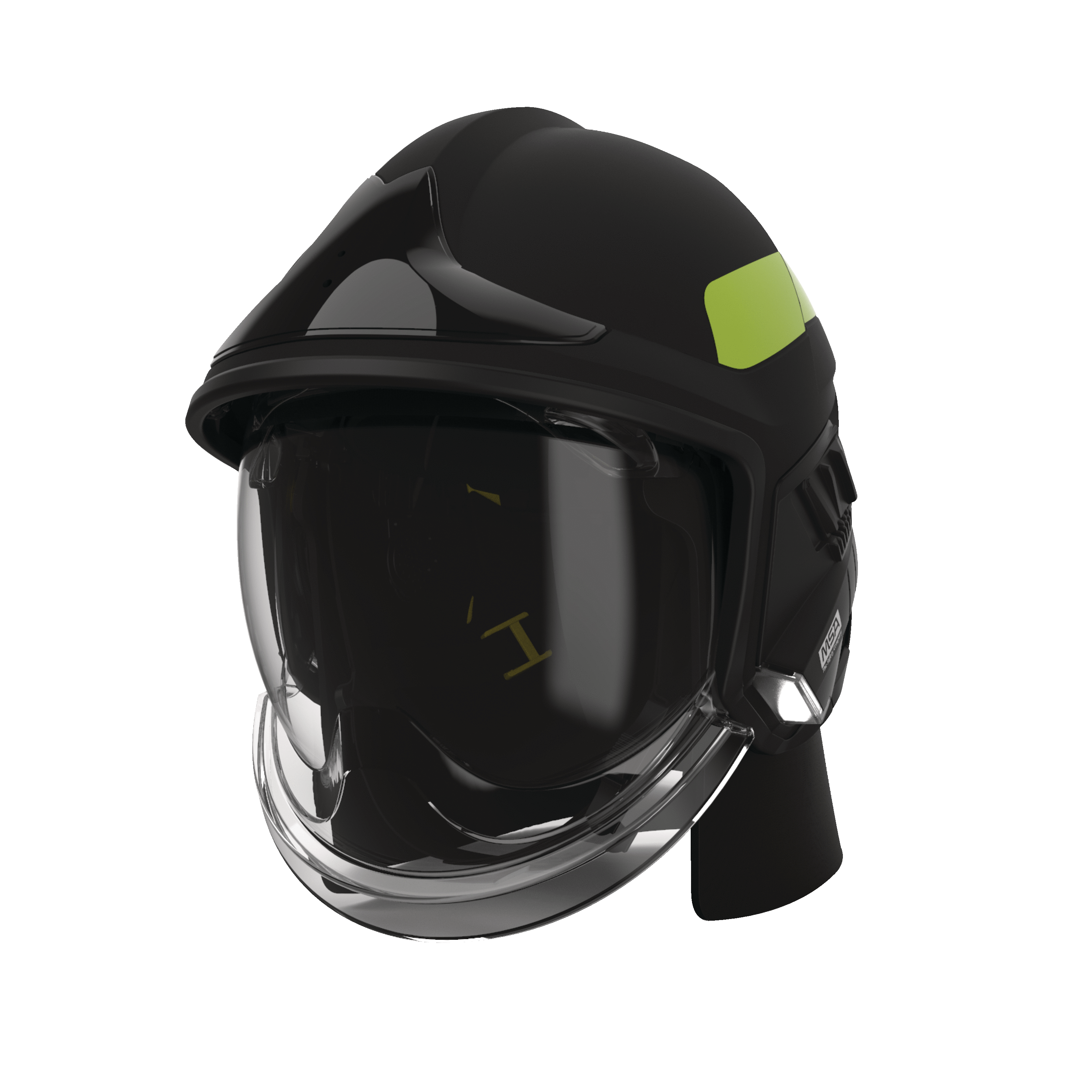CAIRNS XF1 Modern Firefighter Helmet - Black Matte Finish | Lightweight & Durable Fire Safety Gear for Professional Firefighters & First Responders | Ideal for Emergency Rescue, Firefighting & Hazardous Environments
