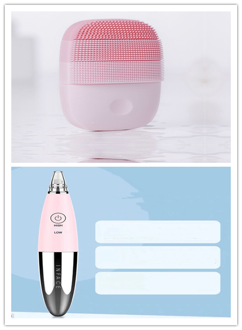 Best Cleansing Instruments Set for Skin Care - Facial Brush & Exfoliating Tools for Deep Cleansing & Pore Minimizing - Perfect for Daily Skincare Routine & Spa Treatments