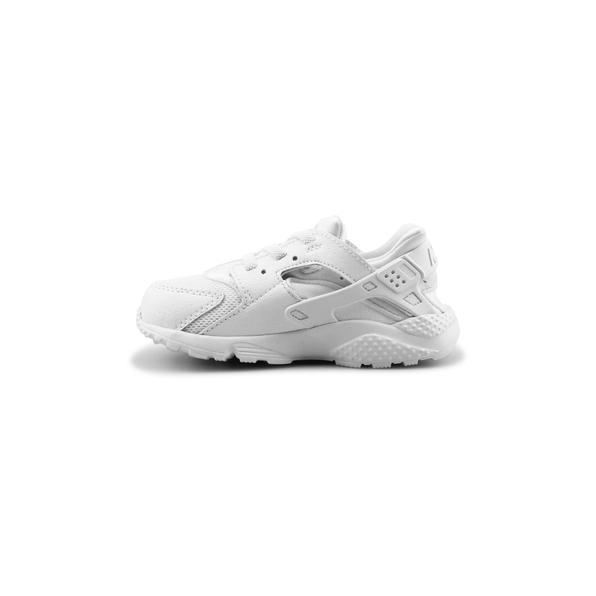 Nike Baby Boys Huarache Run Sneakers - White/White/Pure Platinum - Infant & Toddler Shoes Size 8 M - Comfortable Lightweight Running Shoes for Active Kids - Perfect for Playtime, Daycare & Outdoor Activities
