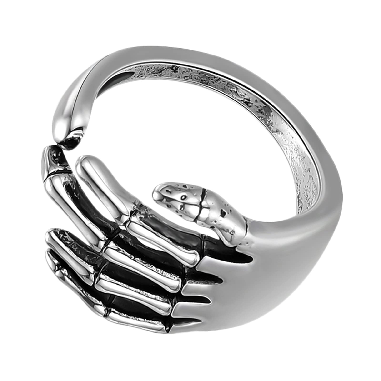 **Vintage Style Exaggerated Personality Rings for Men - Modern Retro Decorative Ring Set (Multiple Colors, One Size) - Perfect for Parties, Gifts & Fashion Accessories**