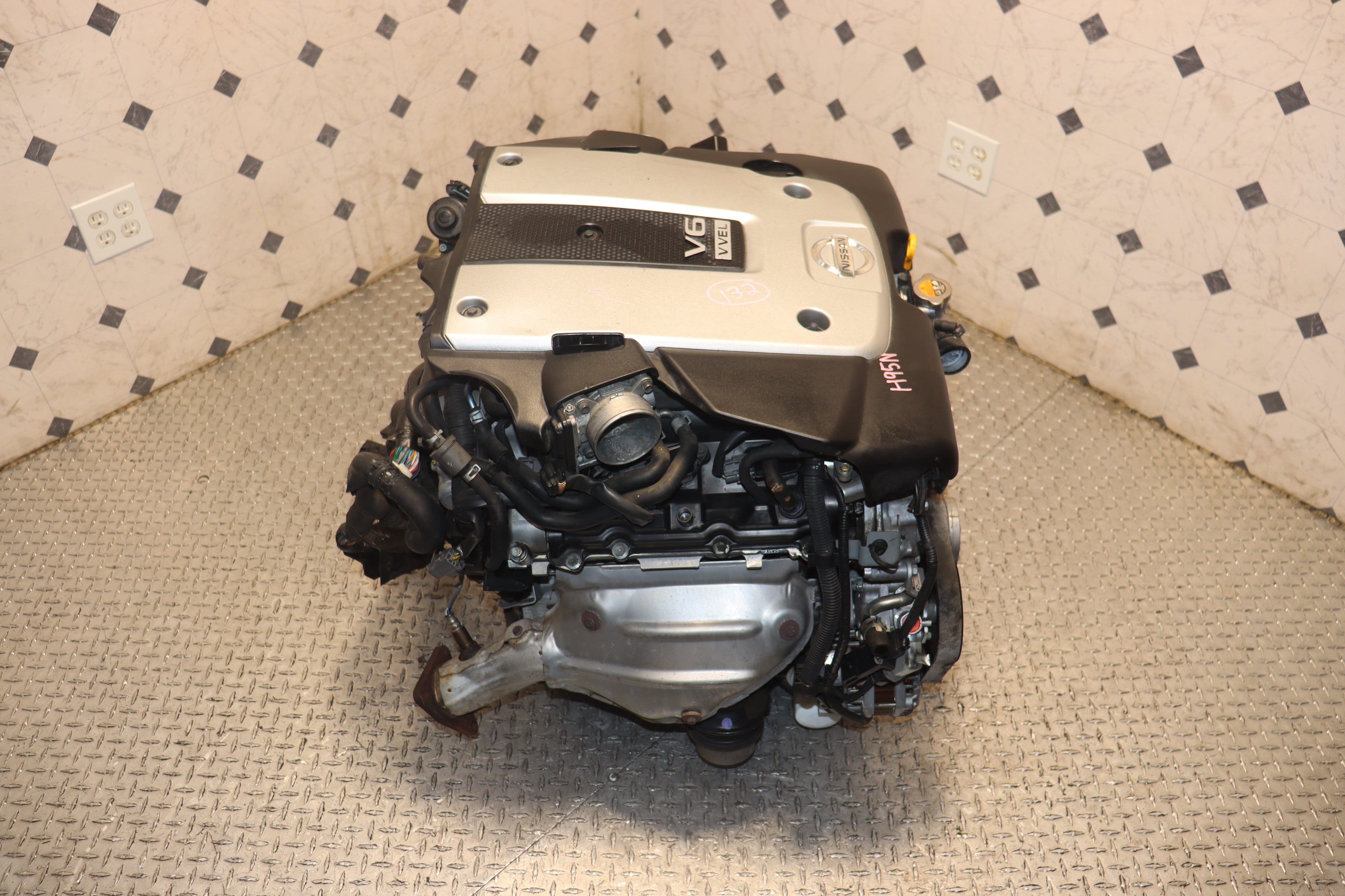JDM VQ37VHR Engine 3.7L High Rev Motor - Compatible with 2009-2019 Nissan 370Z, 2009-2017 Infiniti G37, 2011-2013 M37 & FX37 (VVEL Technology) - Perfect for Performance Upgrades & Engine Replacement