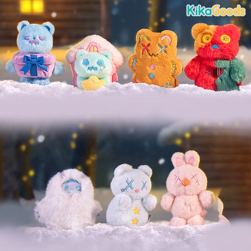 ShinWoo The Cold Hug Series Plush Blind Box - Cute Collectible Stuffed Animal for Home Decor, Gifts & Stress Relief - Perfect for Anime Fans, Kawaii Lovers & Office Desk Display