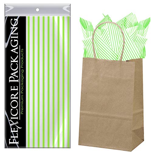 Lime Green Pin Stripe