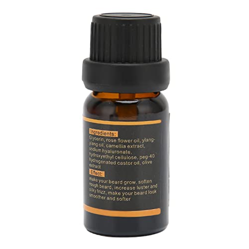 Bean Growth Oil & Beard Growth Pills for Men - Natural Hair Follicle Nourishment | Safe & Effective At-Home Hair Care Solution for Thicker Beard & Healthier Scalp | Perfect for Daily Grooming & Styling Routine