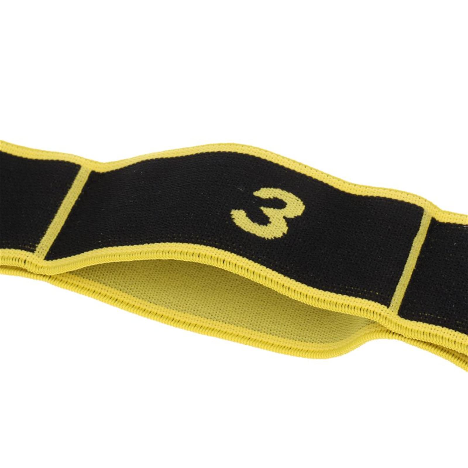 Elastiband Resistance Loop Bands Set - 8 Pack 15kg/33lbs Exercise Bands for Gym, Yoga, Pilates & Stretching - 90cm/35inch Fitness Bands for Women & Men (Yellow, 90x4cm) - Perfect for Home Workouts, Physical Therapy & Strength Training