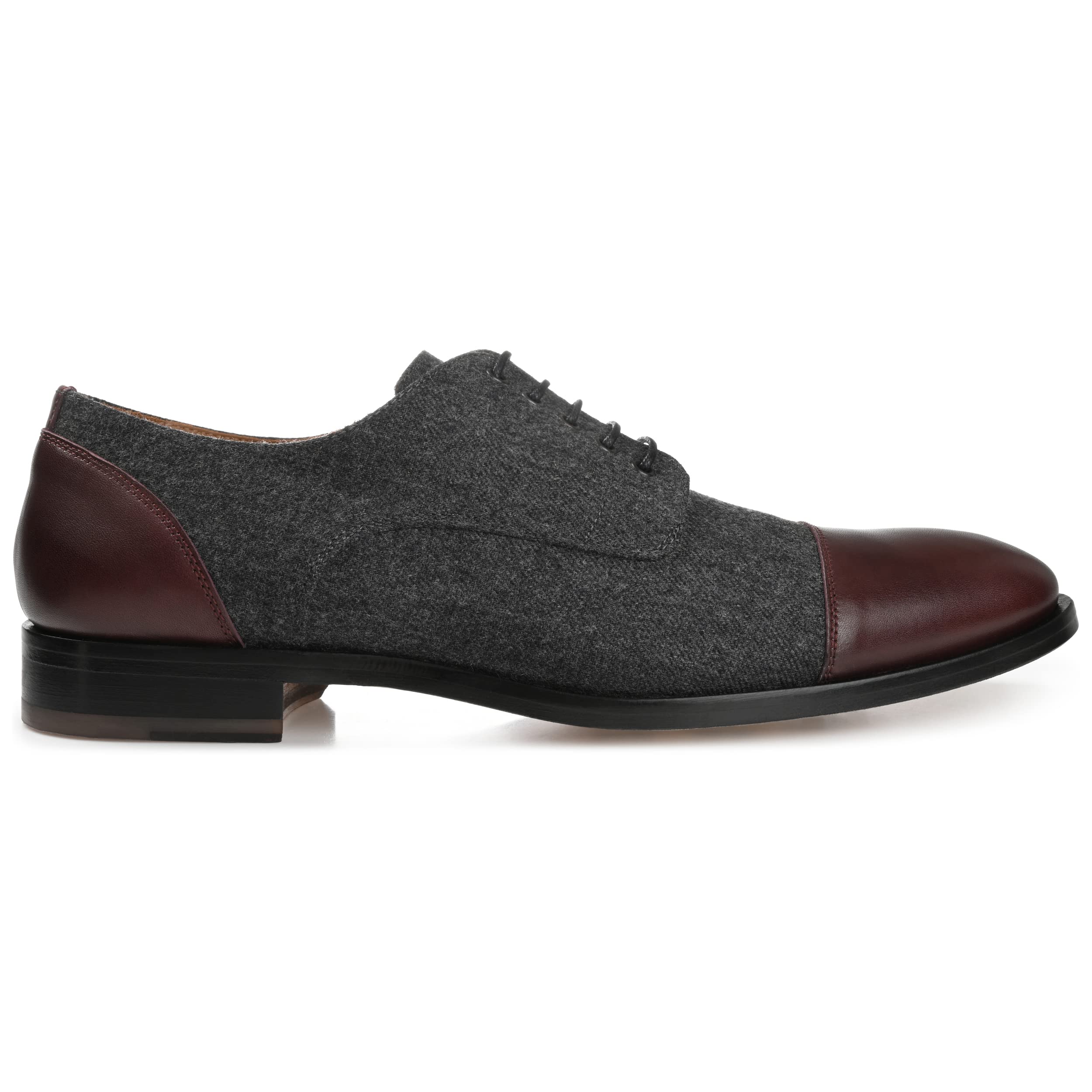 TAFT Jack Shoe - Handcrafted Genuine Leather & Wool Men's Dress Shoes for Business & Formal Occasions | Comfortable Oxford Style for Weddings, Office & Special Events