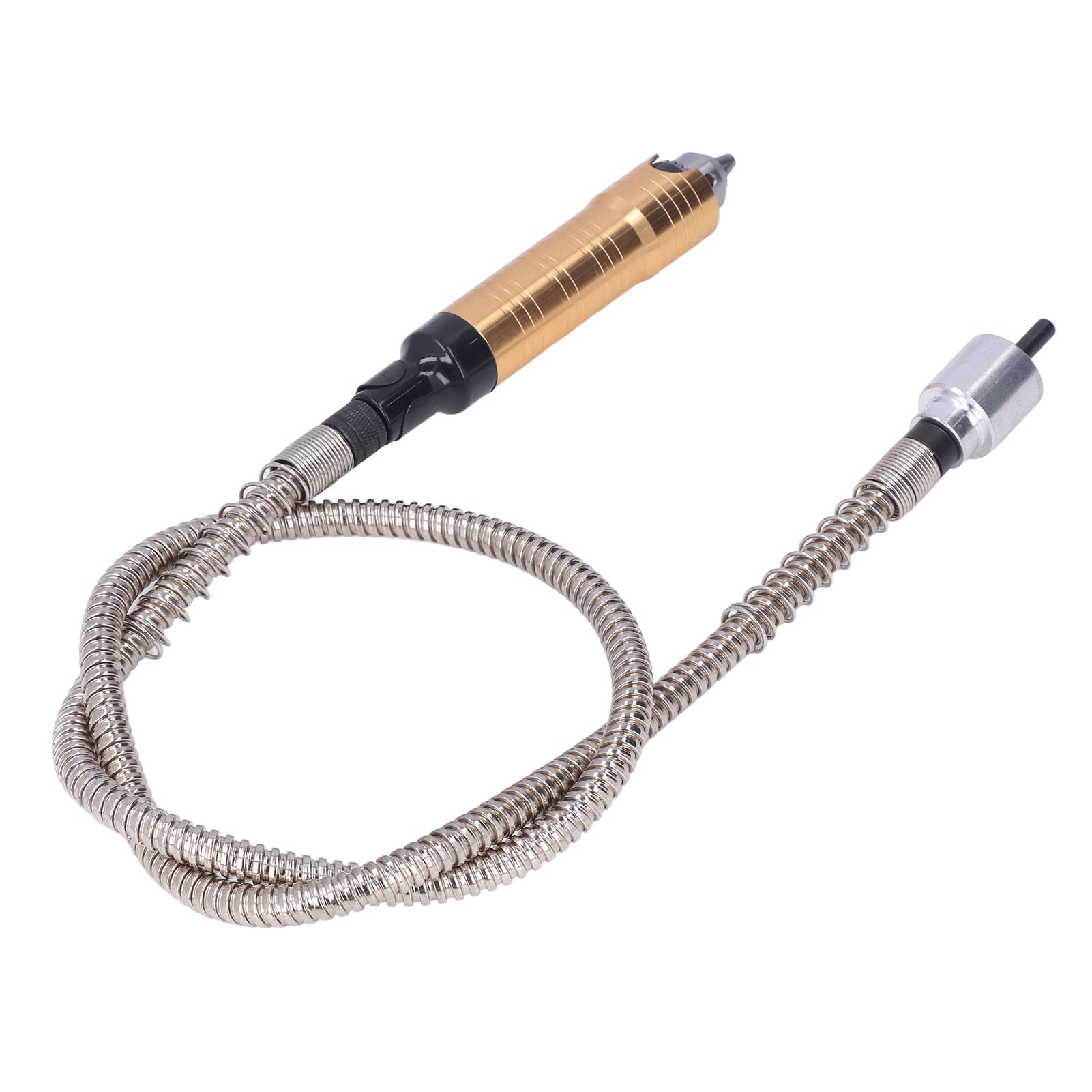 Hilitand Flex Shaft Extension Chuck Key Adapter - Flexible Drill Attachment for Electric Drill & Rotary Grinder - Compatible with Dremel Tools - Perfect for DIY Projects, Jewelry Making & Metal Polishing