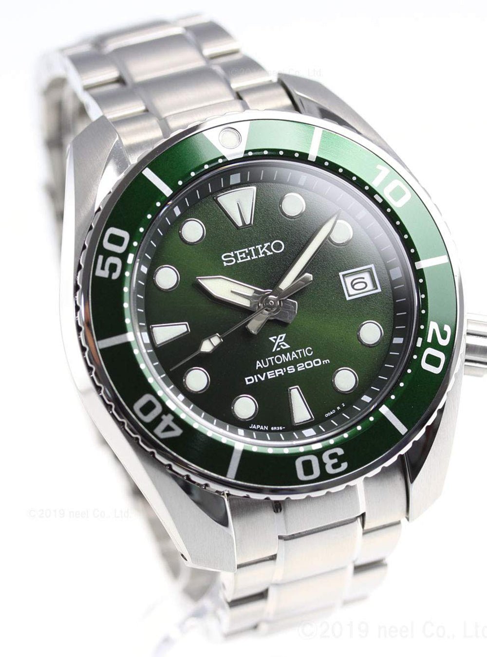 SEIKO PROSPEX 200M Diver's Automatic Watch SBDC081 - Japanese Made JDM - Perfect for Scuba Diving, Snorkeling & Water Sports